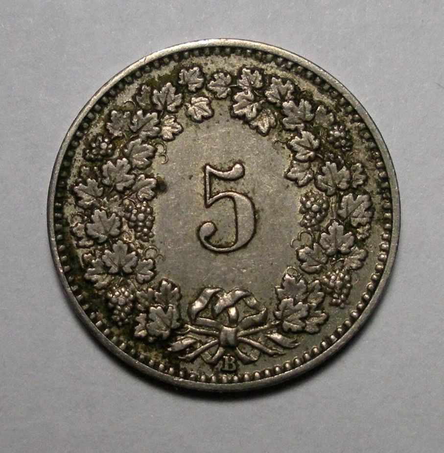 1899-B Switzerland Helvetica 20 Rappen Low Mintage CP-3 - For Sale, Buy Now  Online - Item #914914