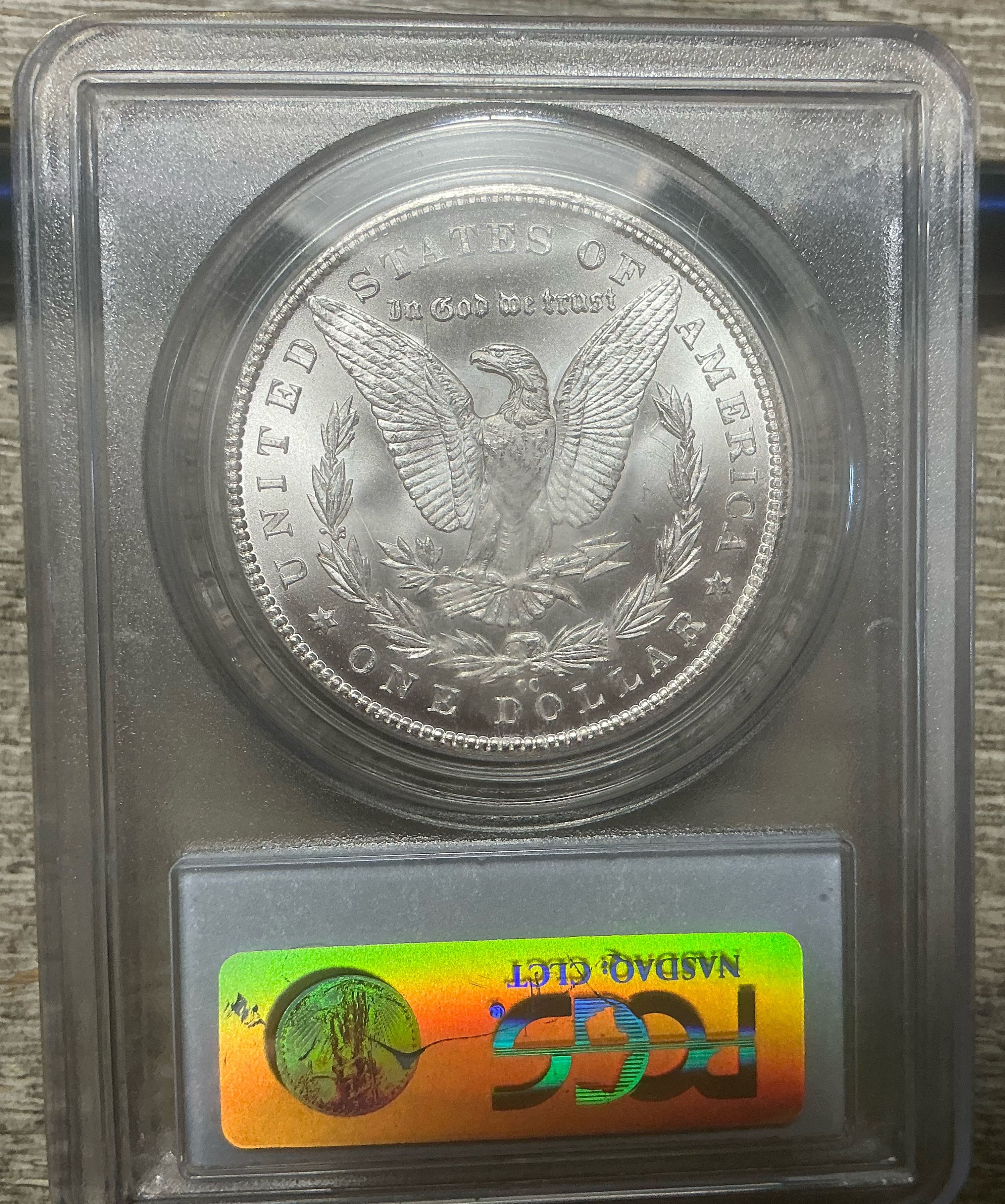 Beautiful Crisp 1884 CC Morgan graded MS64 by NGC - For Sale, Buy Now ...