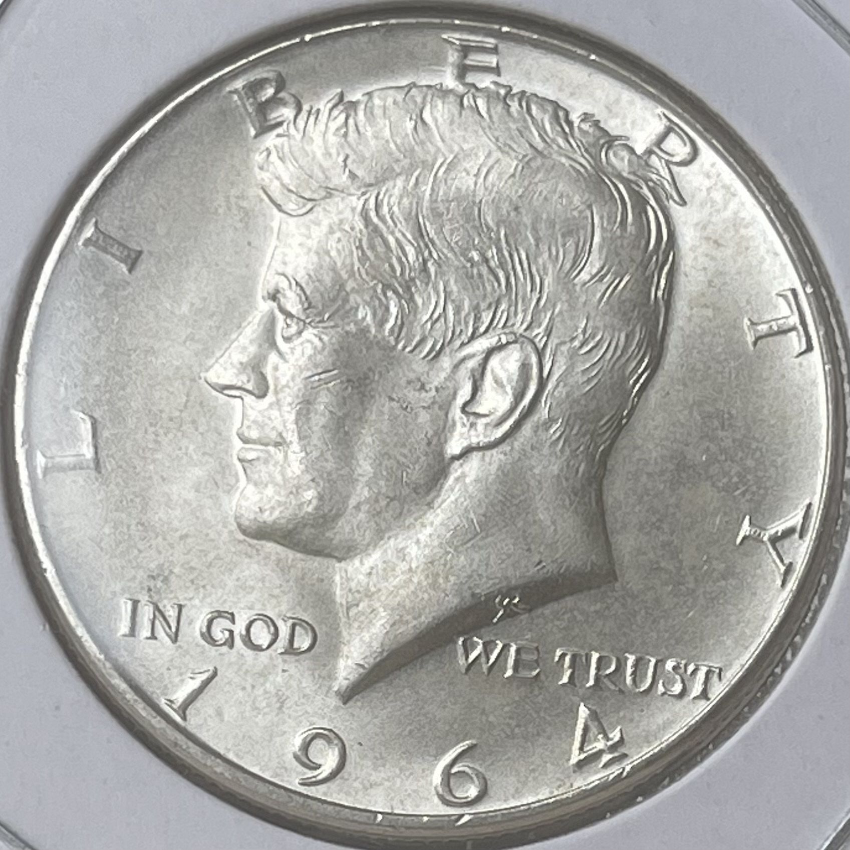 1964 kennedy silver half dollar