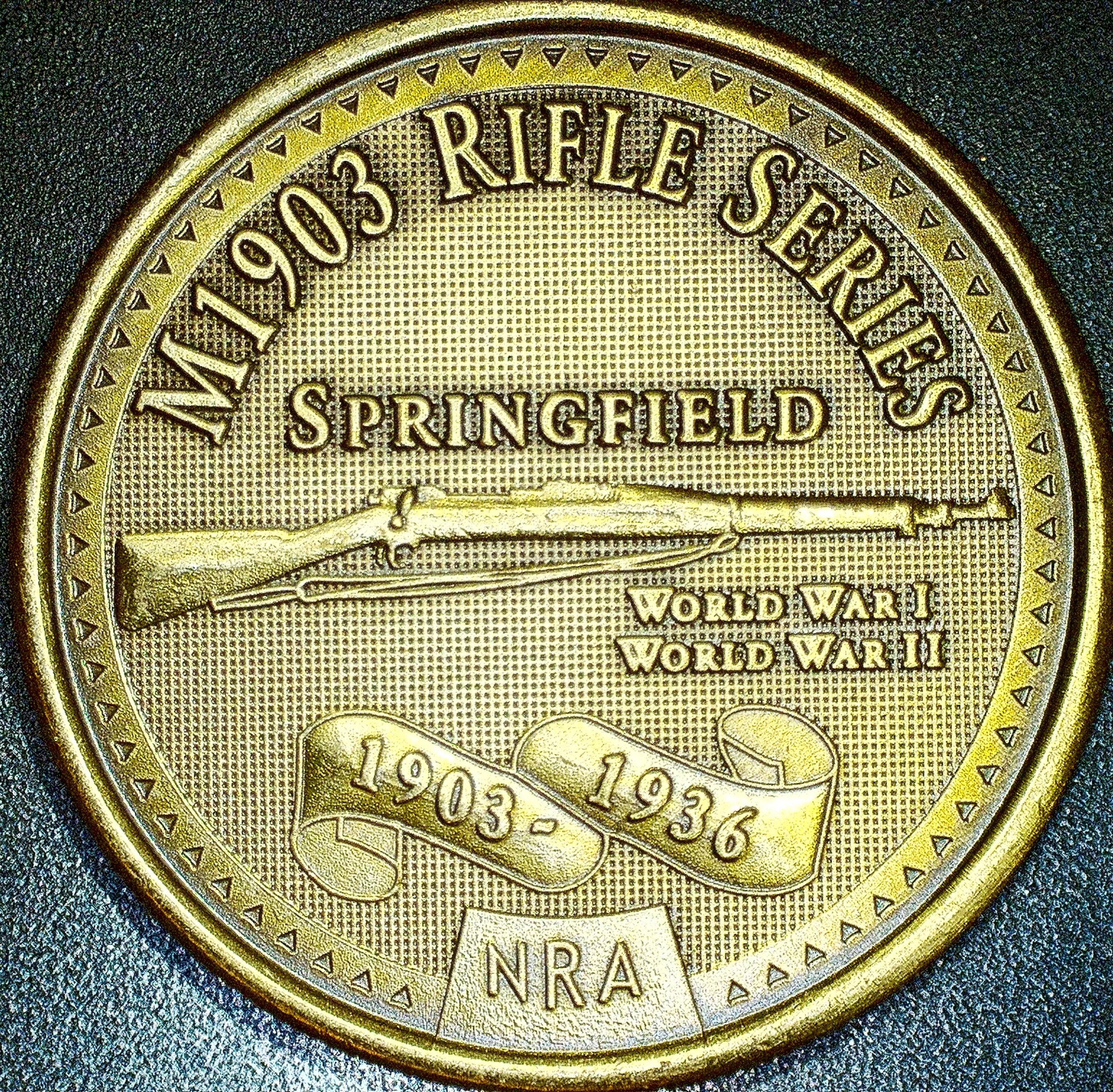 NRA Collectors Coin Springfield M1903 Rifle Series - For Sale, Buy Now ...
