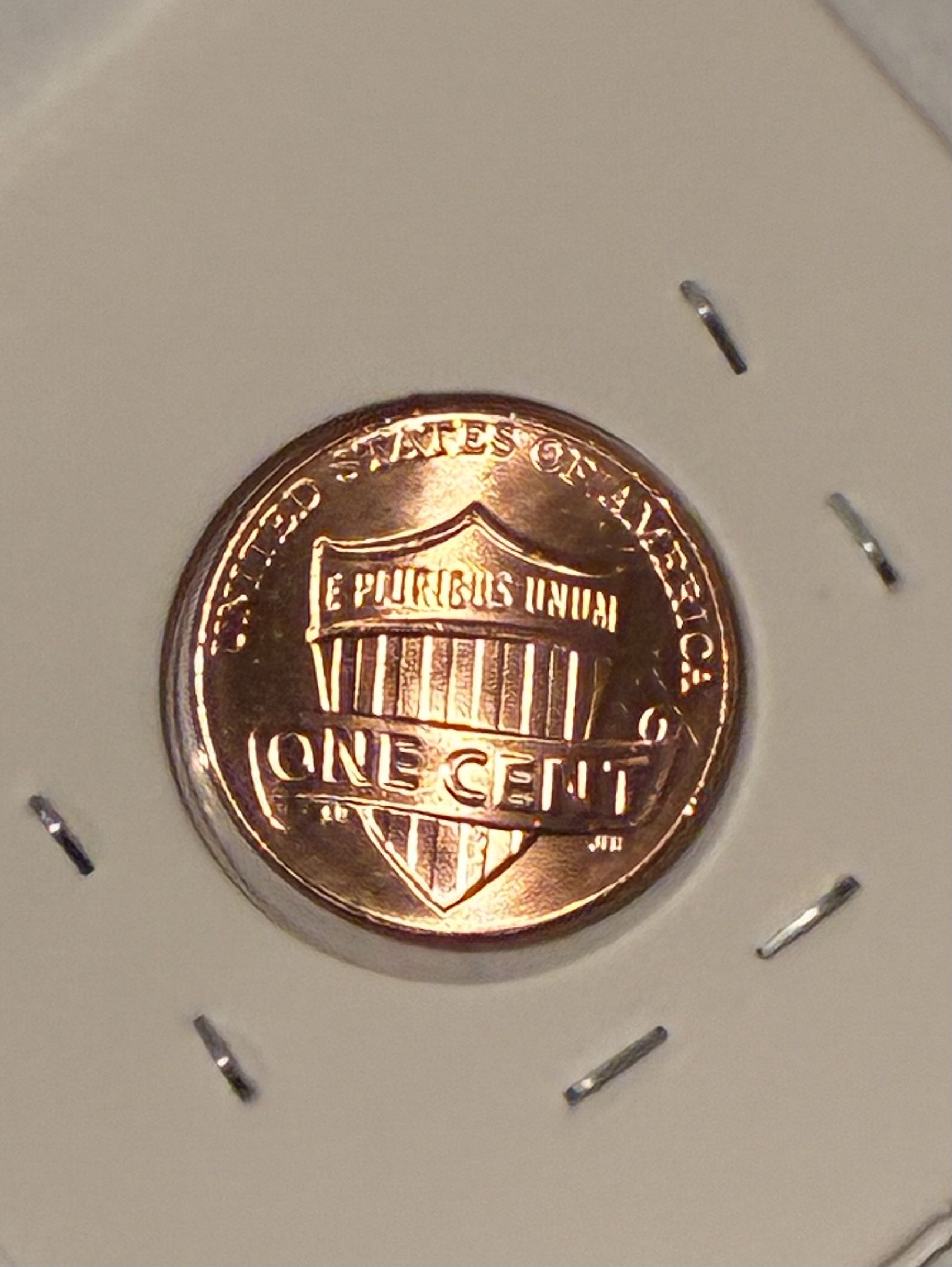2025 D Lincoln Shield Cent - 1 Full Roll - BU Uncirculated OBW Tails