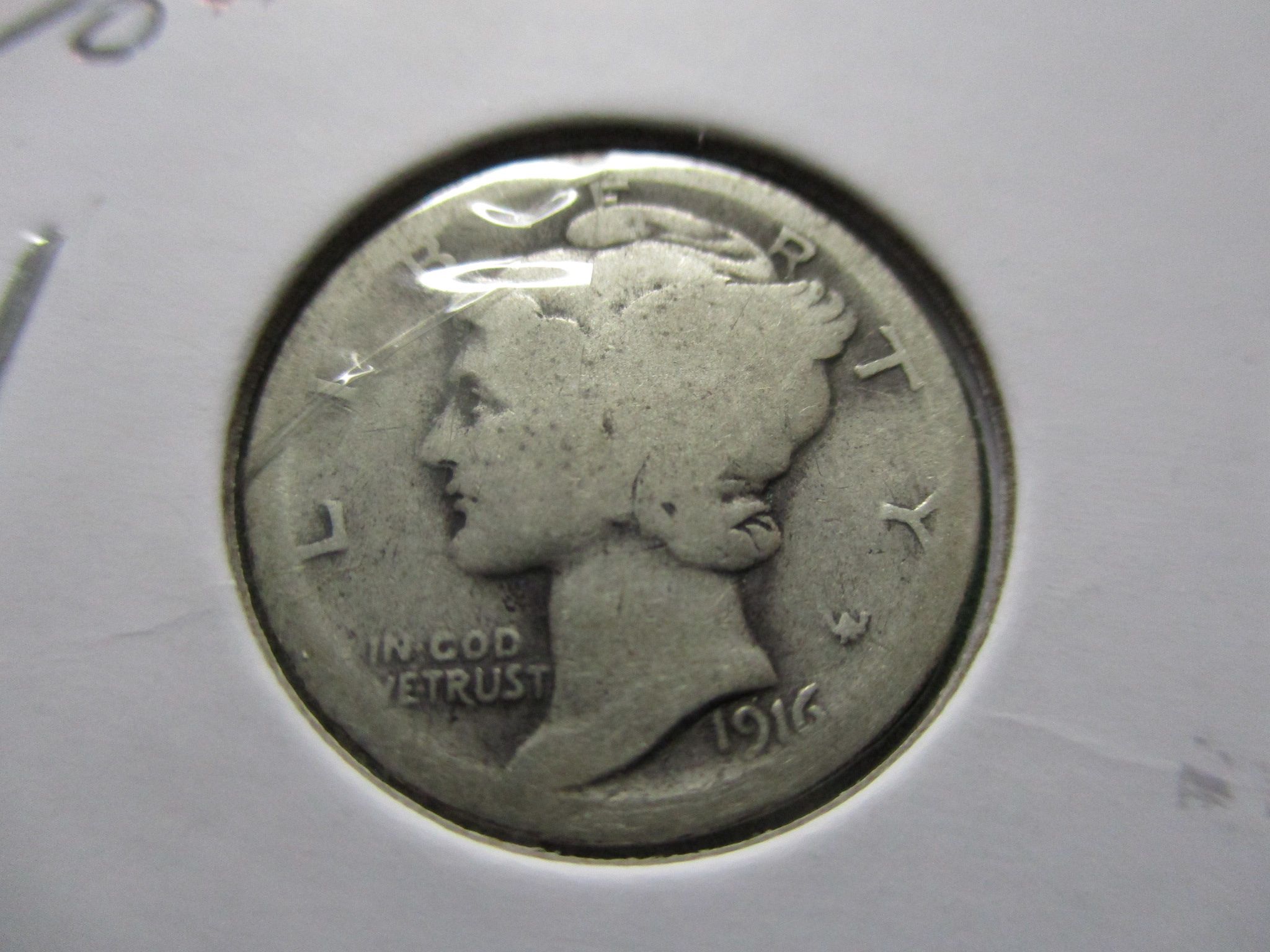 1916 Mercury Dime. Item: 10 M16-20. - For Sale, Buy Now Online - Item ...