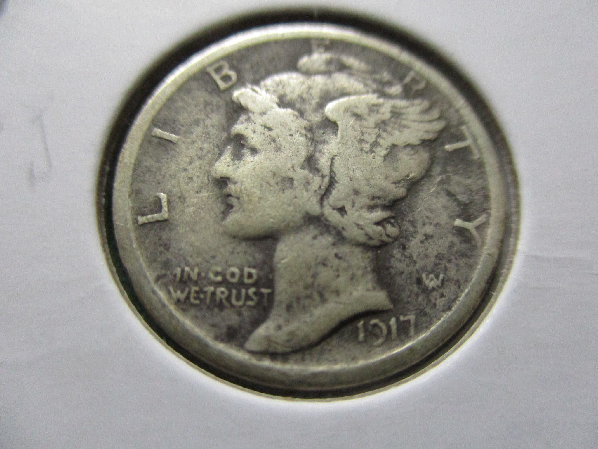 1917 Mercury Dime. Item: 10 M17-26. - For Sale, Buy Now Online - Item ...