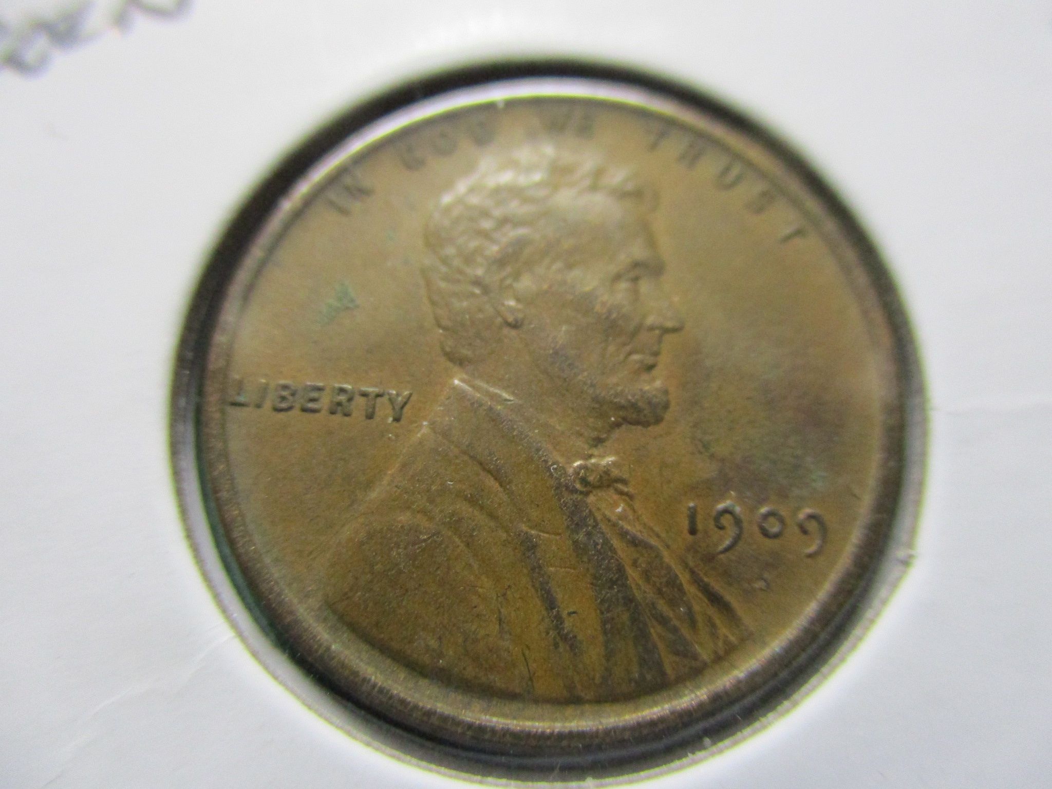 1909 VDB AU50 Lincoln Cent. Item: 1 L09VDB-17. - For Sale, Buy Now ...