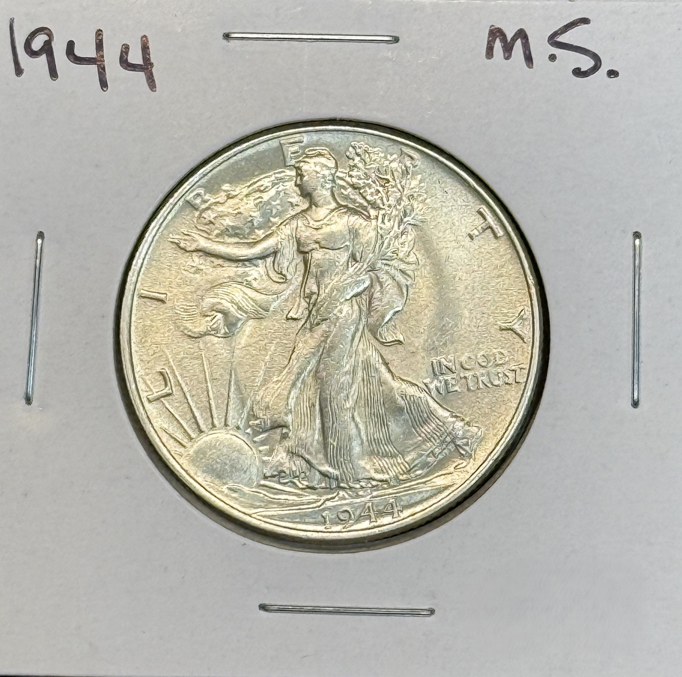 1944 Walking Liberty Half Dollar, MS60+ (11474) - For Sale, Buy Now ...