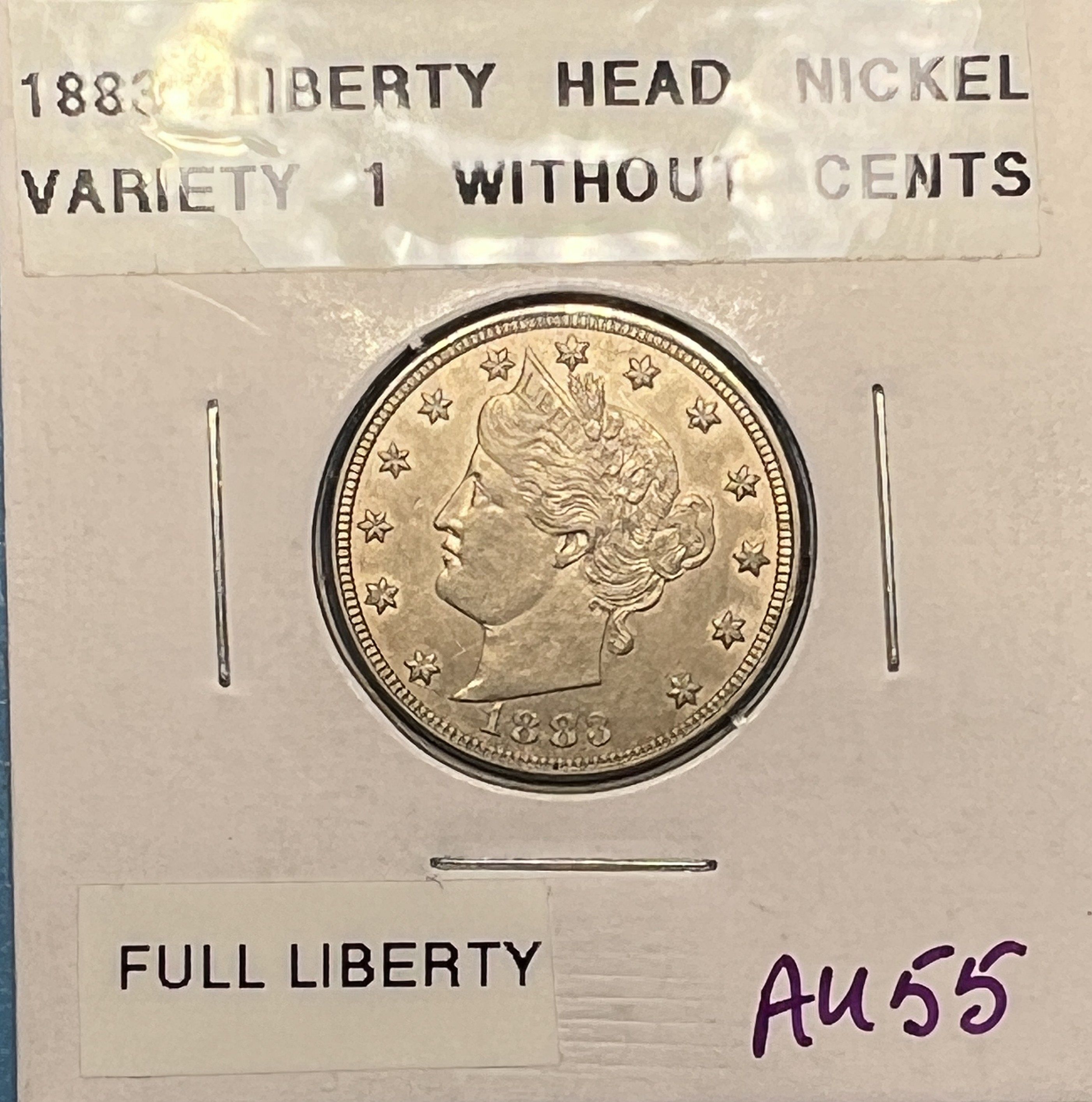 1883 Liberty Head Nickel, No Cents #3808 - For Sale, Buy Now Online ...