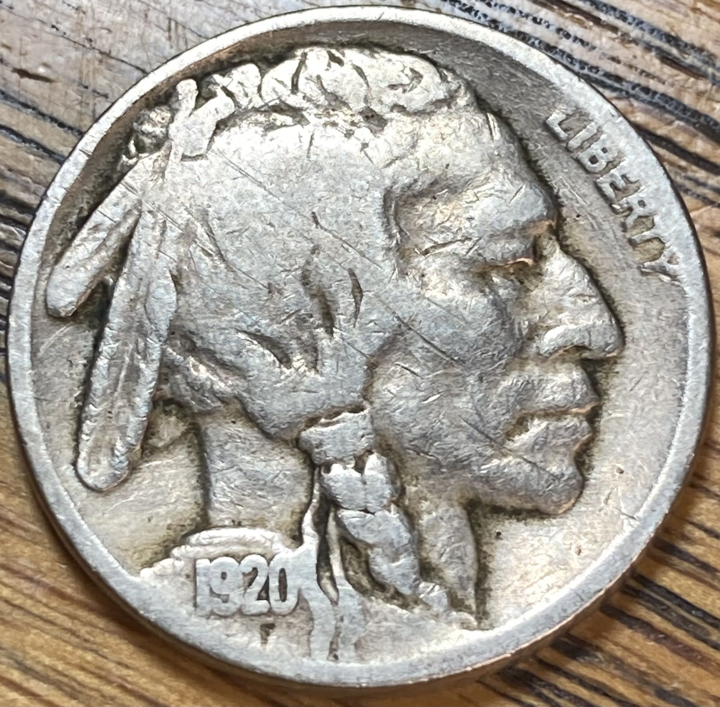 1920 buffalo nickel in FINE condition - For Sale, Buy Now Online - Item ...