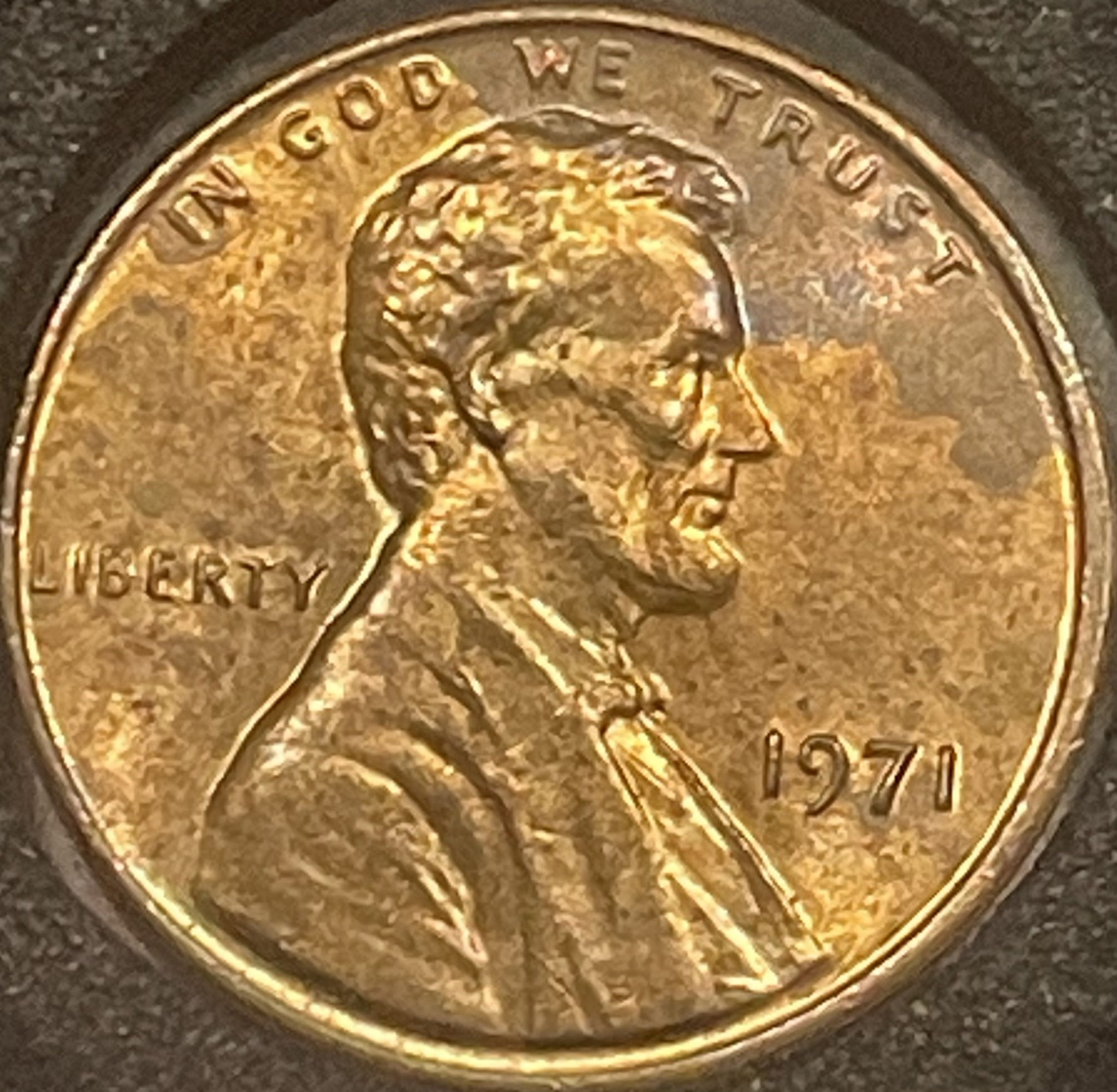 DDO-001 Error RD 1971 Lincoln Memorial Cent Penny Uncirculated Mint ...