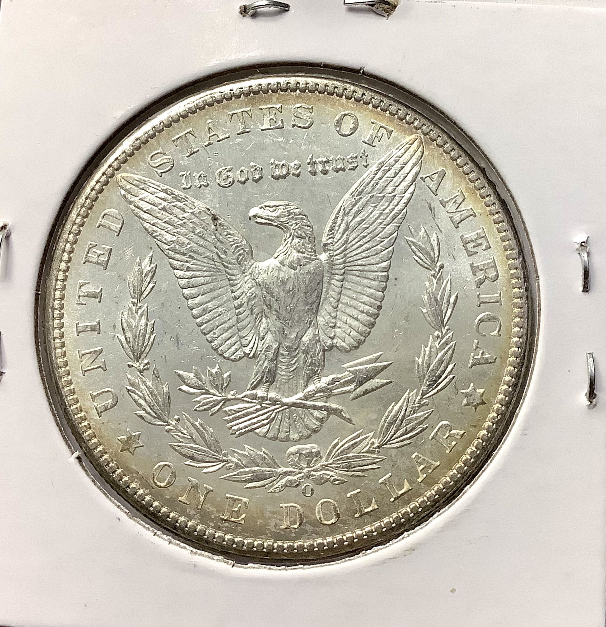 1886 O Morgan Dollar VG Very Good 90% Silver $1 US Coin Collectible At 's Collectible Coins Store - Foto 3