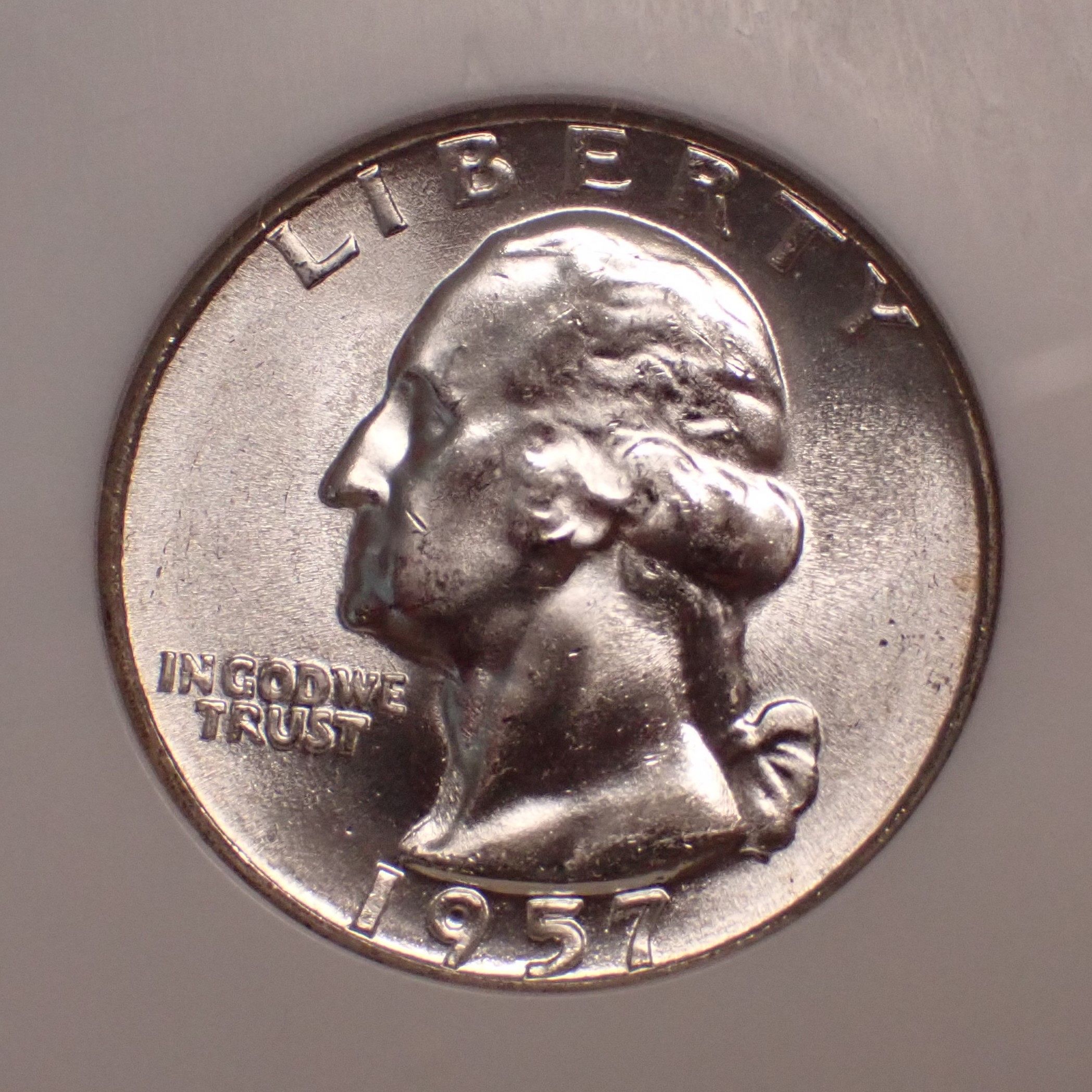 1957 Washington Quarter MS65 W NGC Gen 9 - For Sale, Buy Now