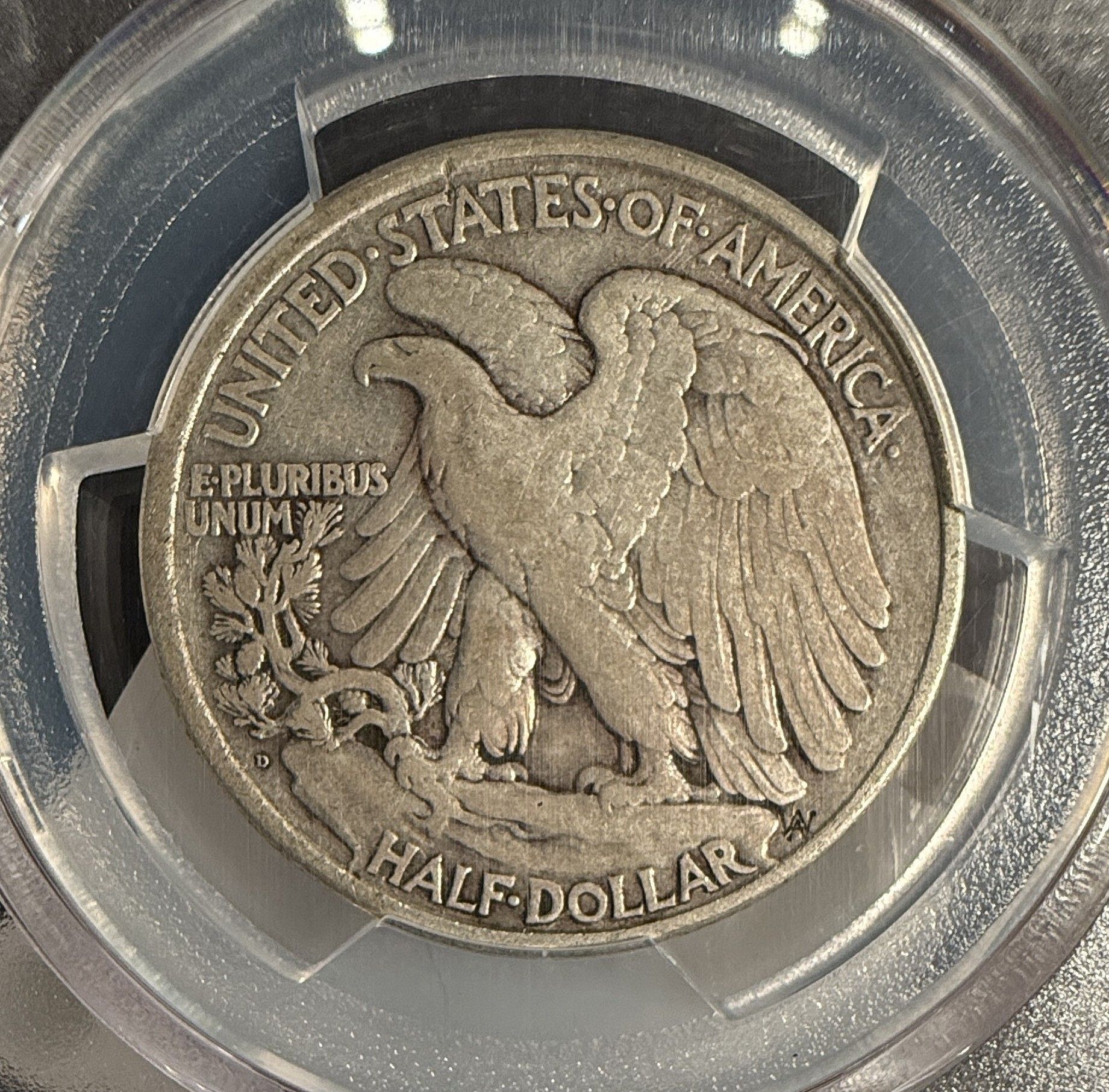 1920-D Walking Liberty Half Dollar, VF20. PCGS (14124) - For Sale