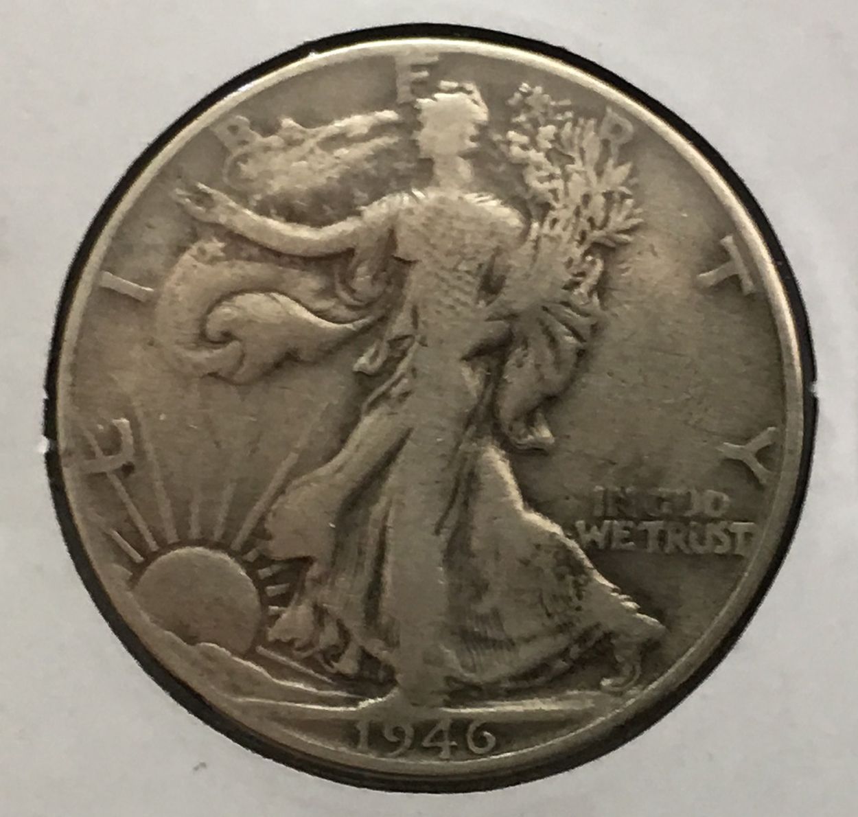 1946 P Walking Liberty Half Dollar For Sale, Buy Now Online Item