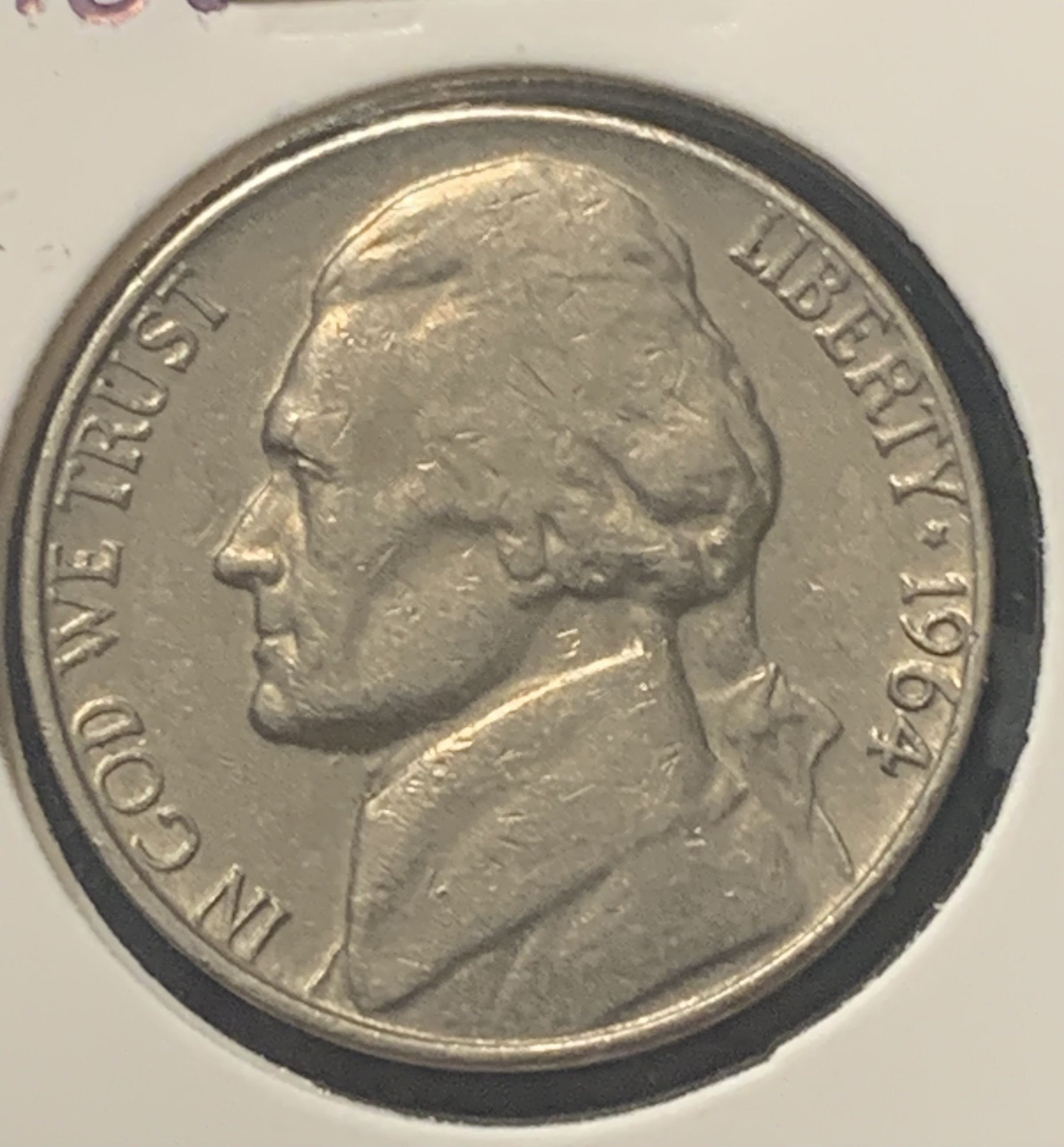 1964-D/D JEFFERSON NICKEL RPMOO4 ? XF COND BIN .25 - For Sale, Buy