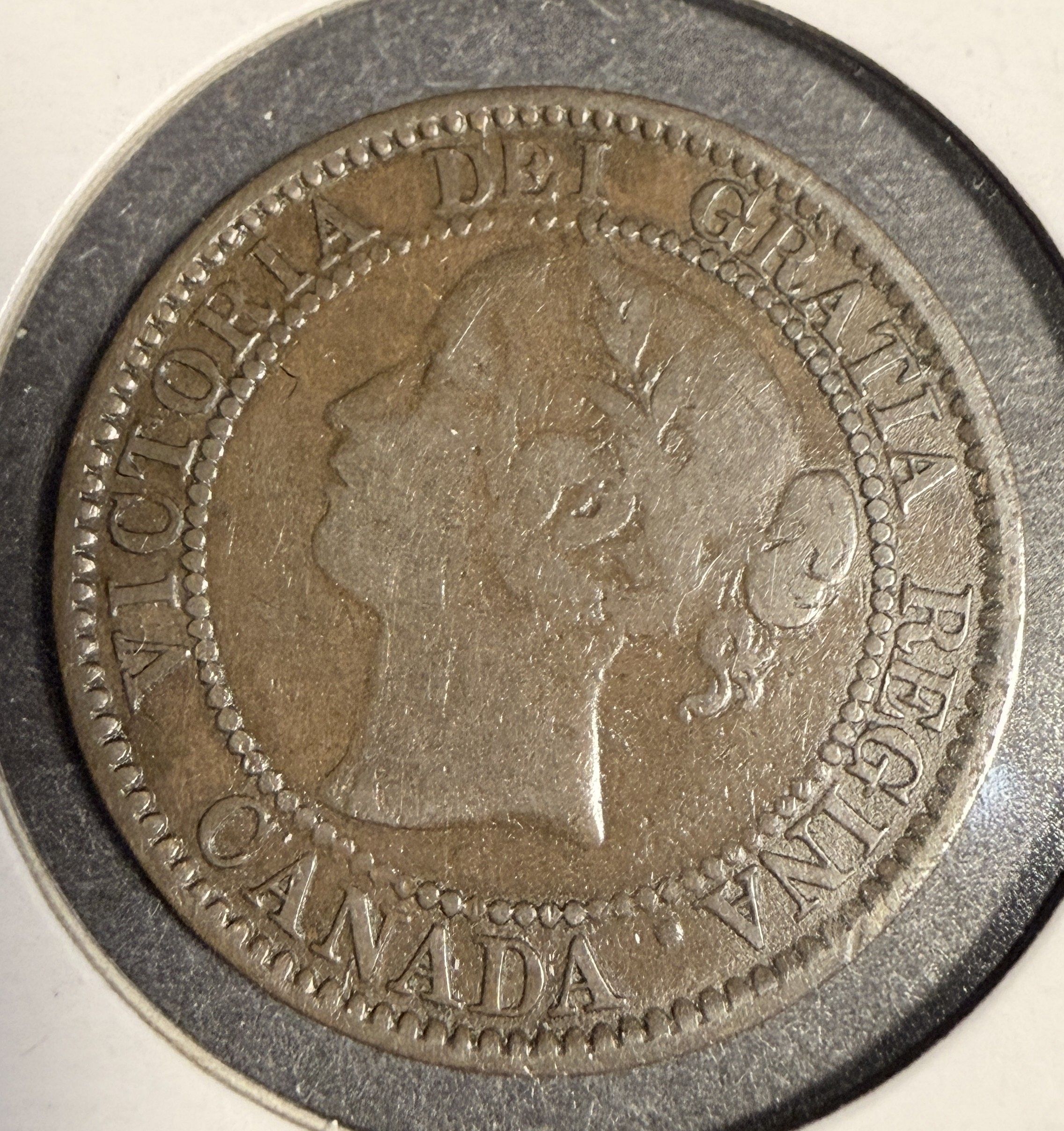 1859/8 DP N9#1 Canadian Large Cent, Nicely Circulated. (20508