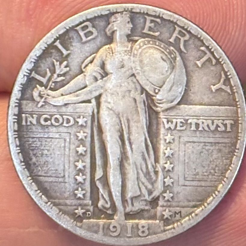 1918 D Standing Liberty 🗽 Quarter - For Sale, Buy Now Online