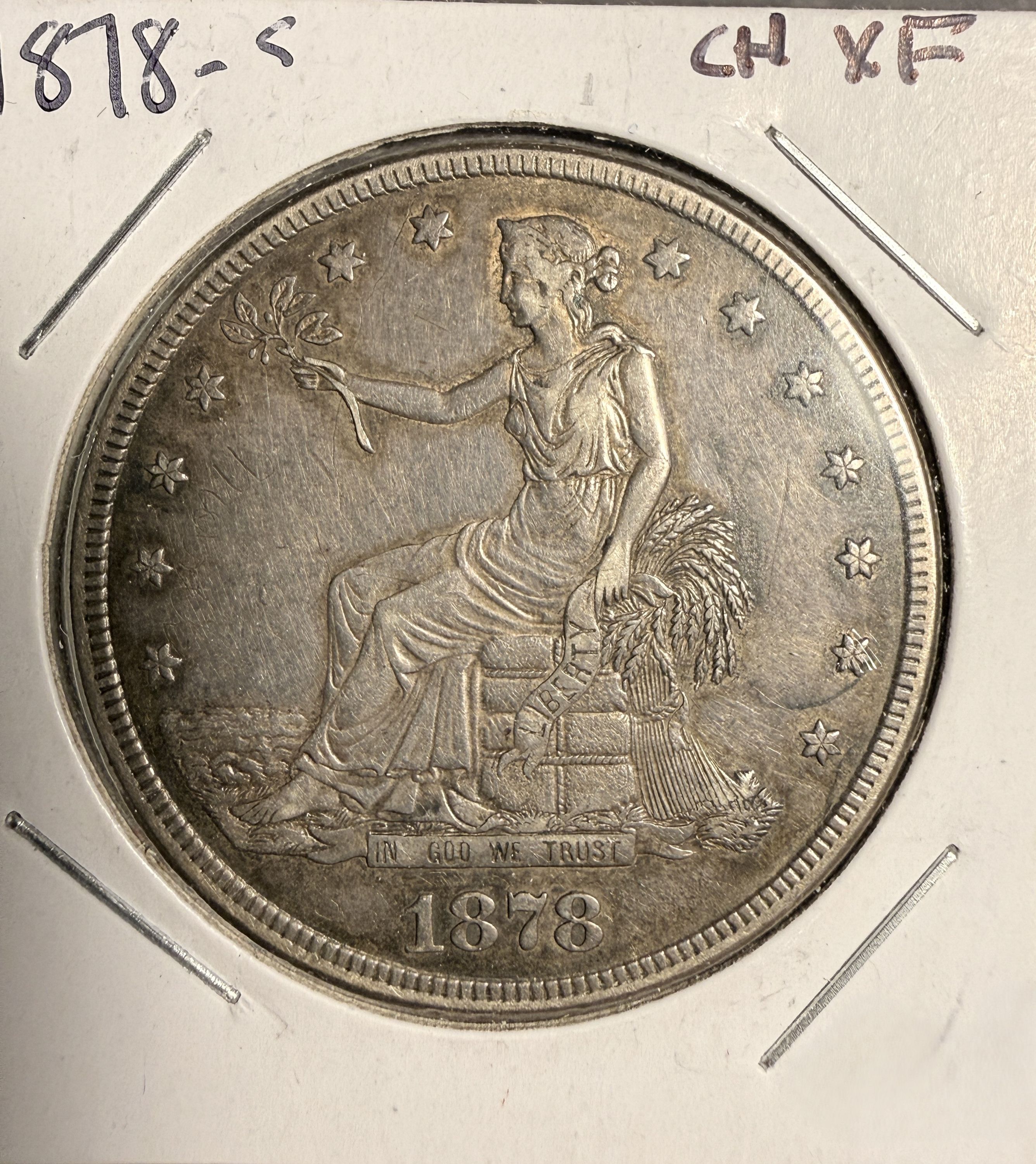 1878-S Trade Dollar, XF+. (17678) - For Sale, Buy Now Online