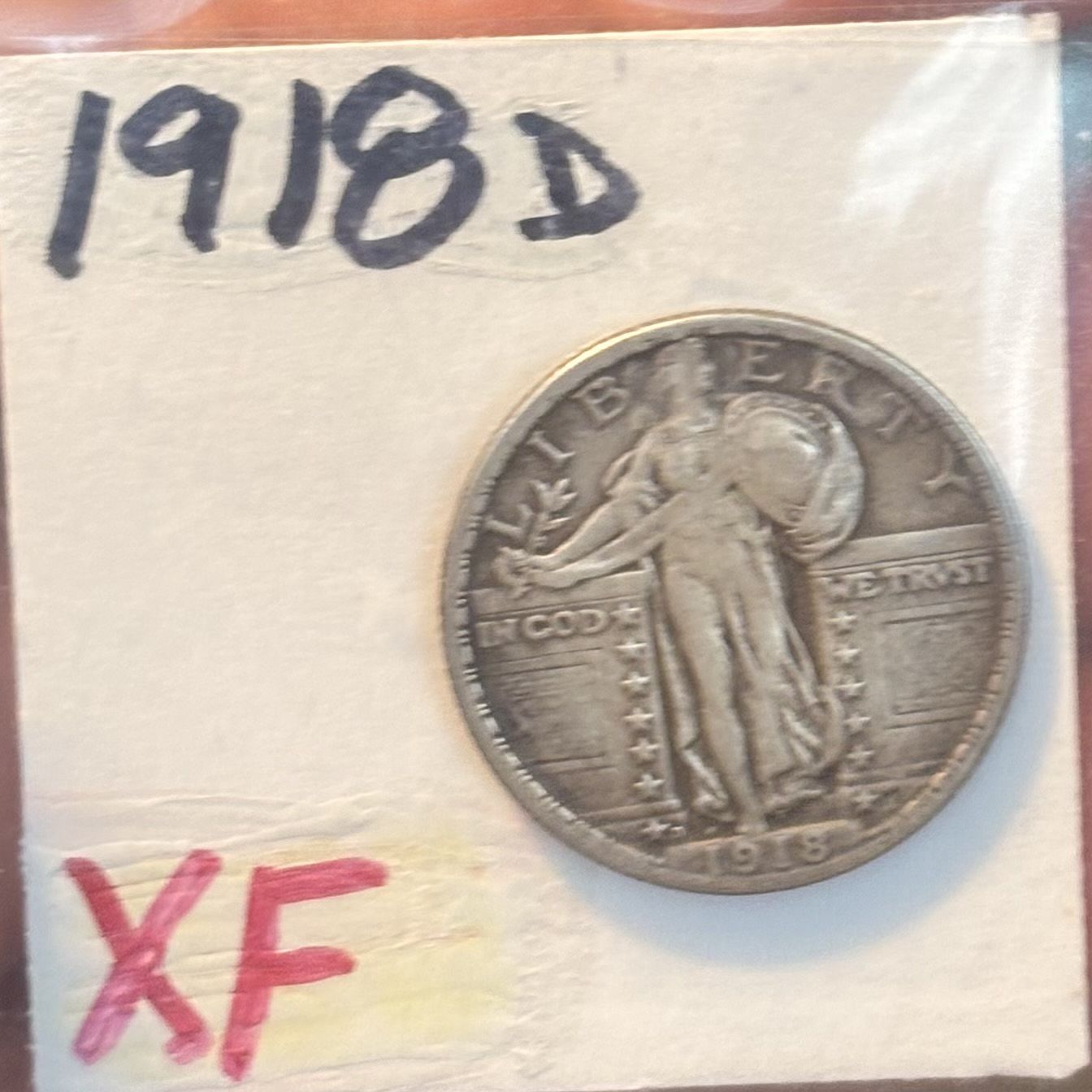 1918 D Standing Liberty 🗽 Quarter - For Sale, Buy Now Online