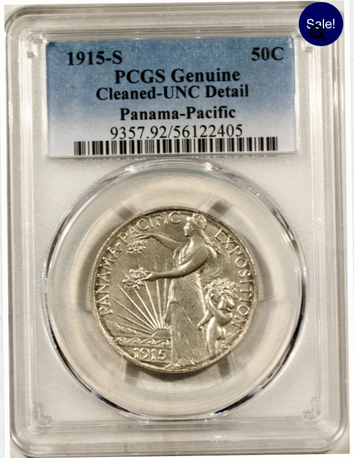 1915S PANAMA PACIFIC COMMEMORATIVE HALF - For Sale, Buy Now Online