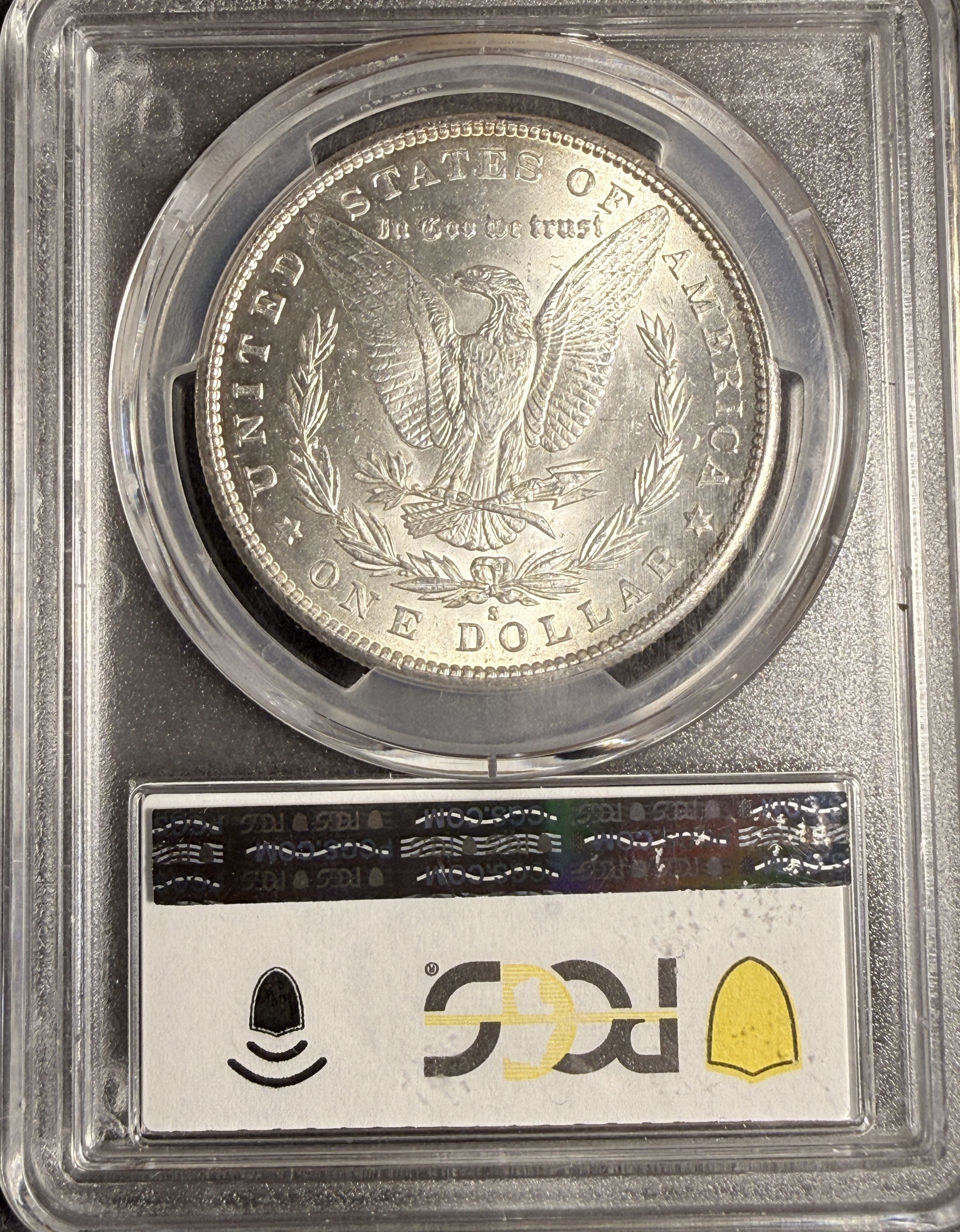1897-S Morgan Silver Dollar, MS64 PCGS (20021) - For Sale, Buy Now