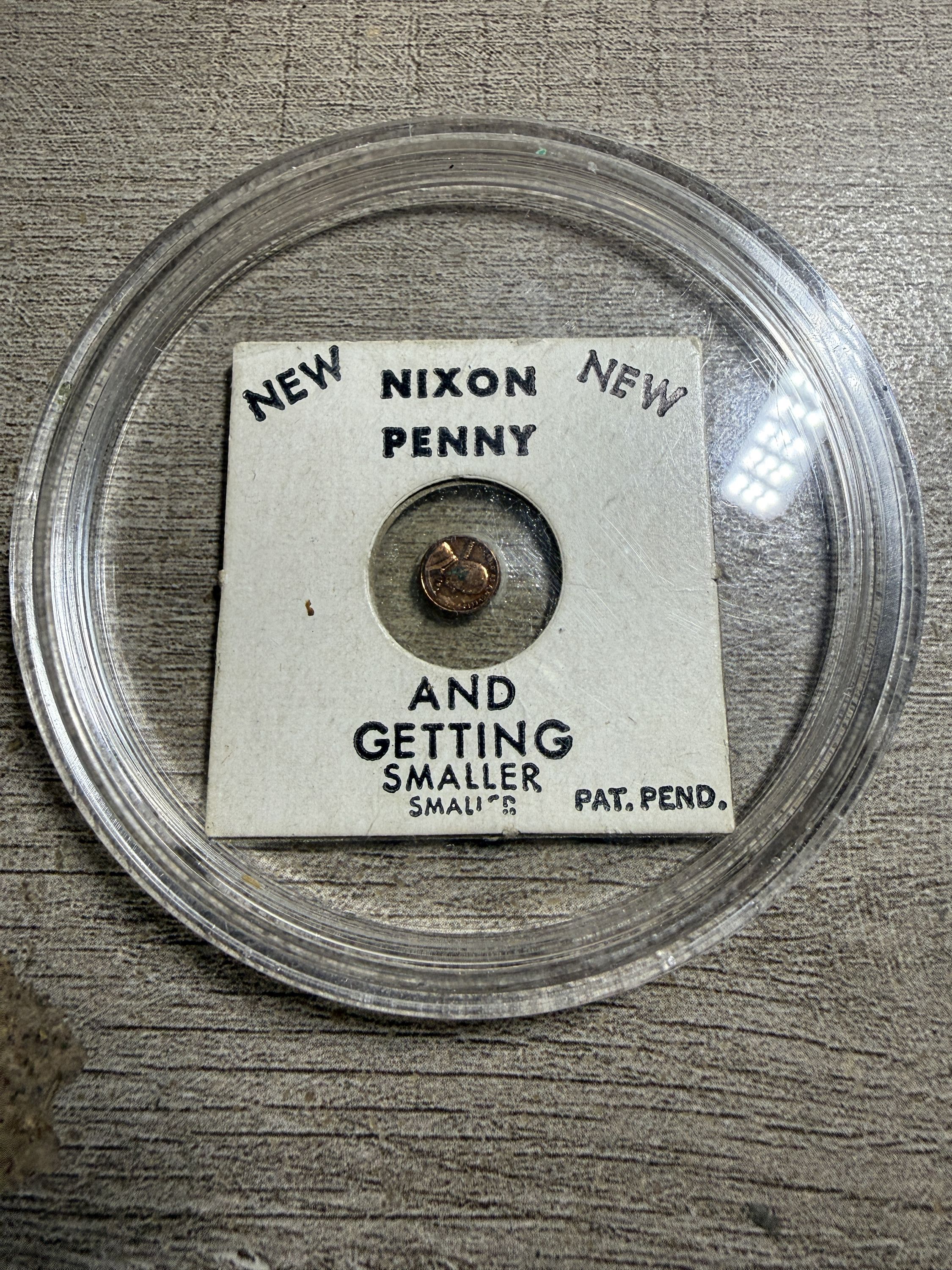 1971 New Nixon Penny and getting smaller - For Sale, Buy Now