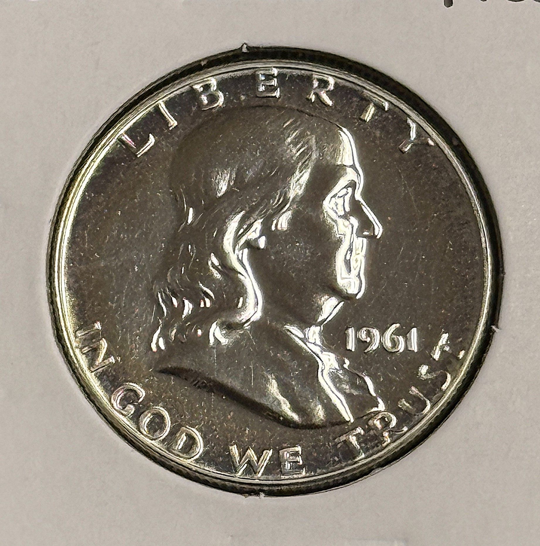 1961 Franklin Half Dollar, Choice Proof. (21790) - For Sale, Buy