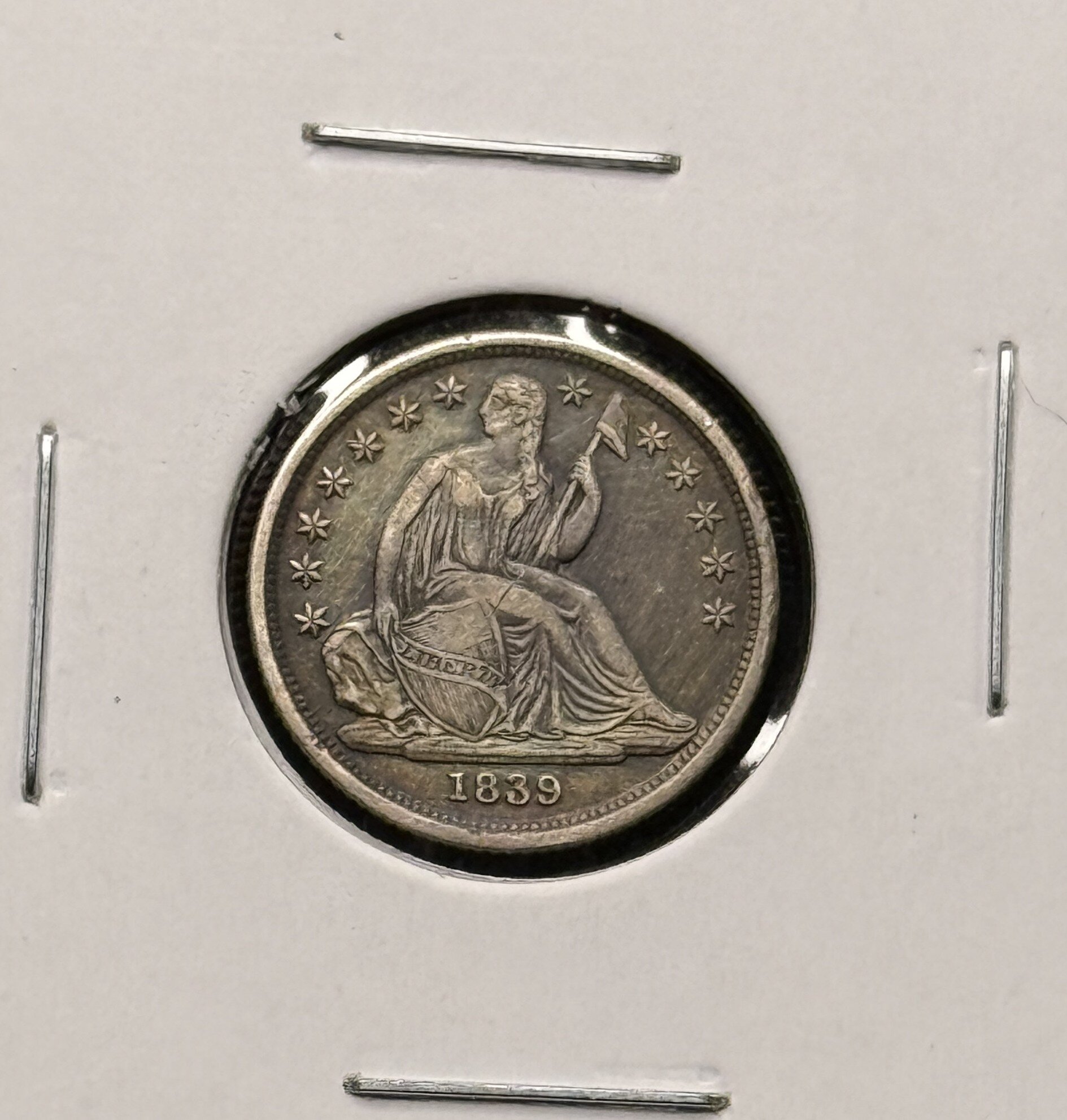 【レア】old SUPREME USA製 KISS T Lサイズ 1839-O Seated Liberty Dime, Choice XF/AU (25916) – For Sale – Buy