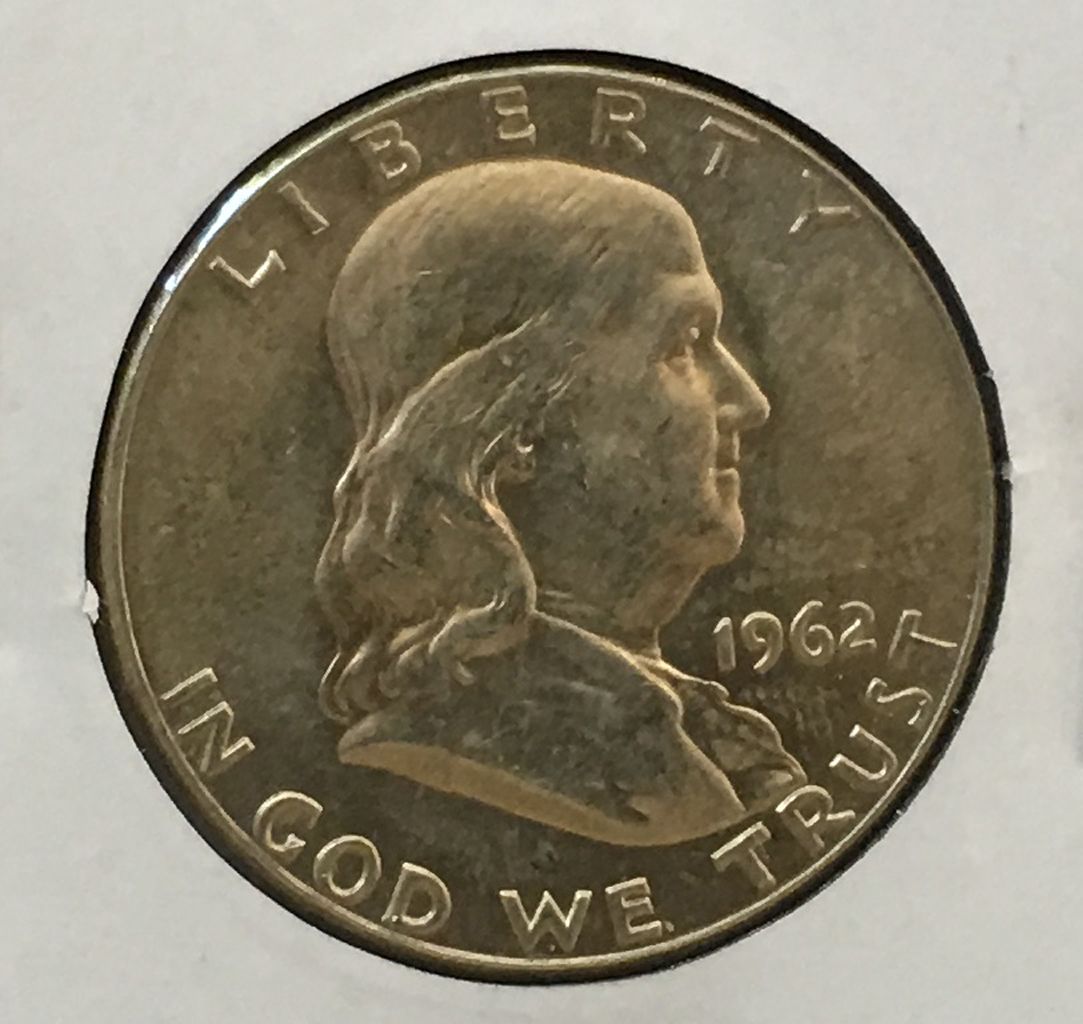 1962 D Franklin Half Dollar For Sale Buy Now Online Item 133985