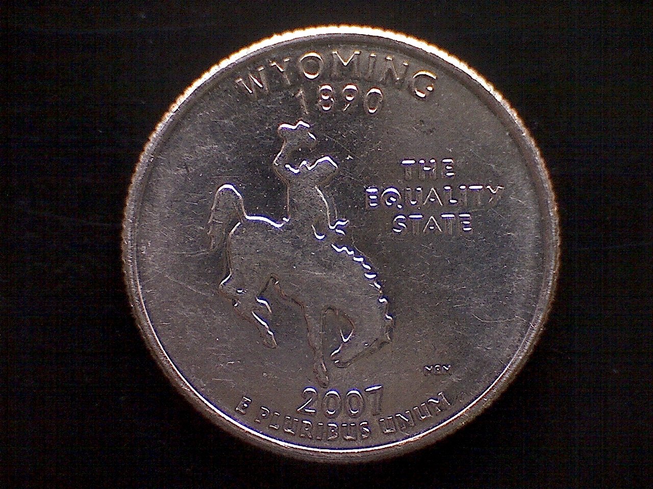 2007 D WYOMING 50 STATES QUARTERS For Sale, Buy Now Online Item 180844
