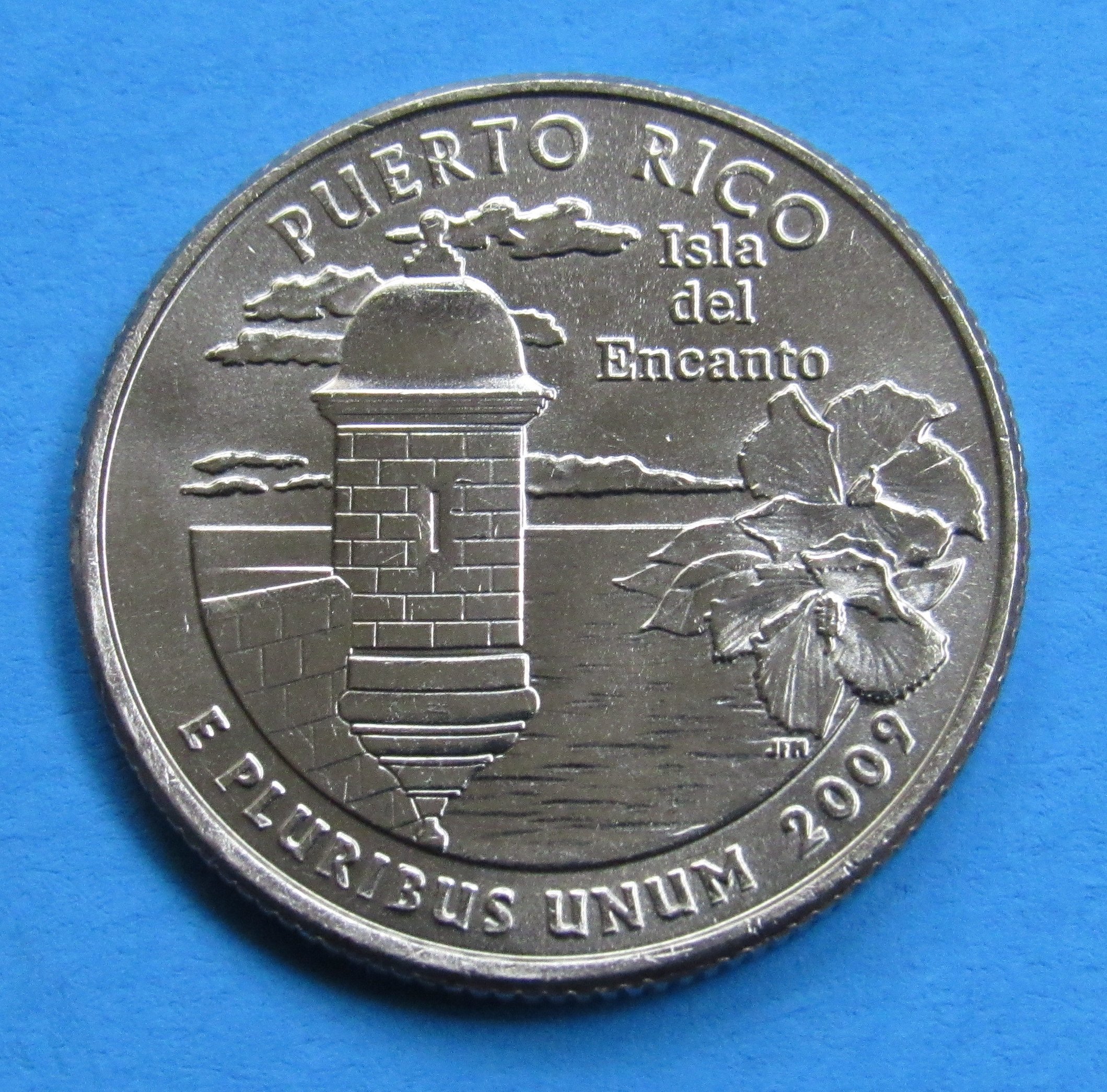 2009-D 25 Cents - Puerto Rico U.S. Territories Quarter - Uncirculated ...
