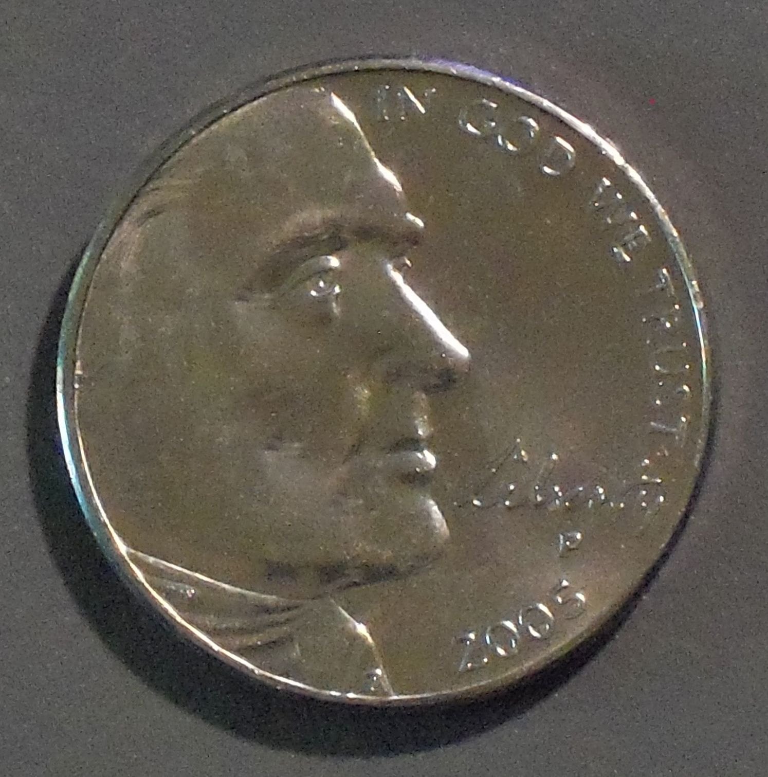 2005-P /"American bison/" Westward Journey Nickel Series