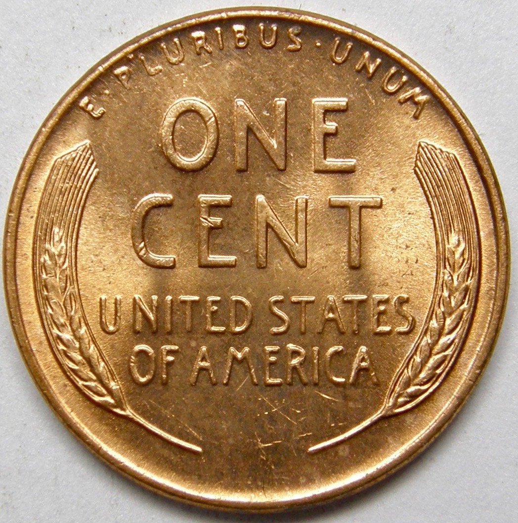 1958 D Lincoln Wheat Cent #1 - For Sale, Buy Now Online - Item #55932