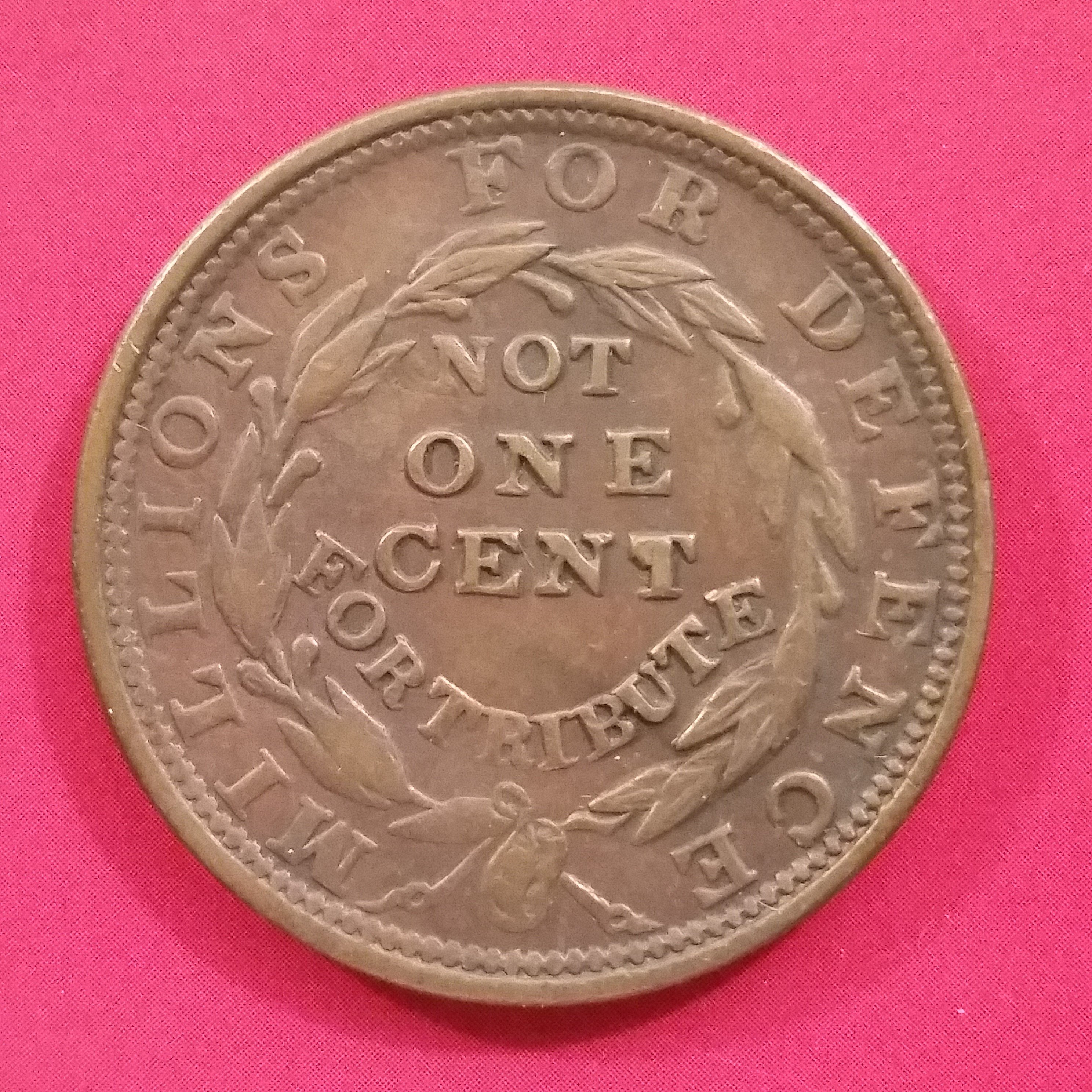 Hard Times Token - MERCHANTS EXCHANGE WALL ST. N. YORK BUILT 1827