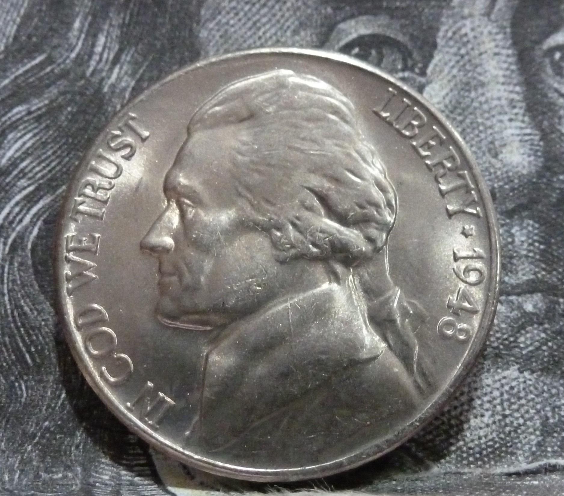 1948-S Jefferson Nickel BU