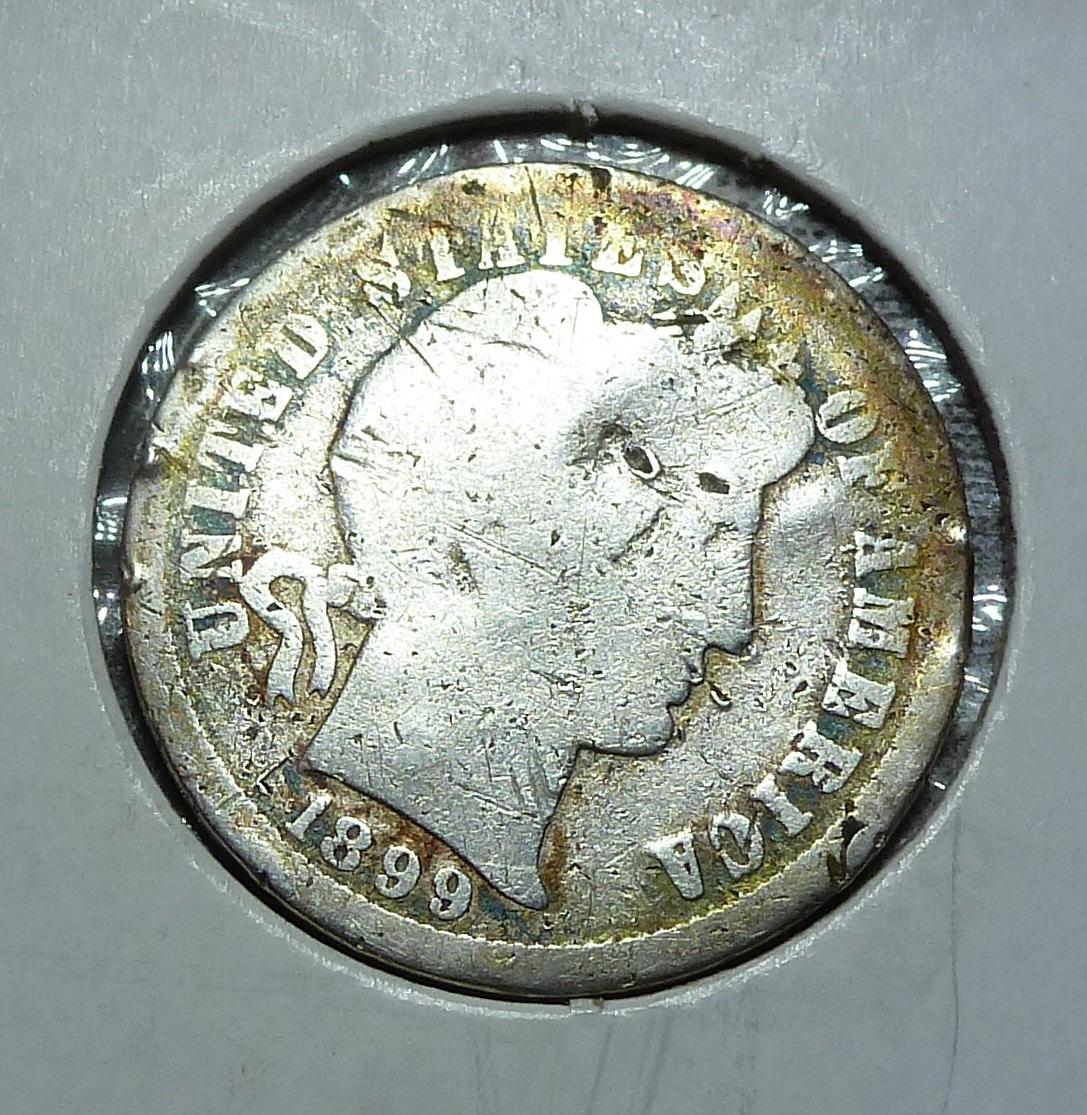 1899 O Barber Dime 4806 For Sale Buy Now Online Item 252369