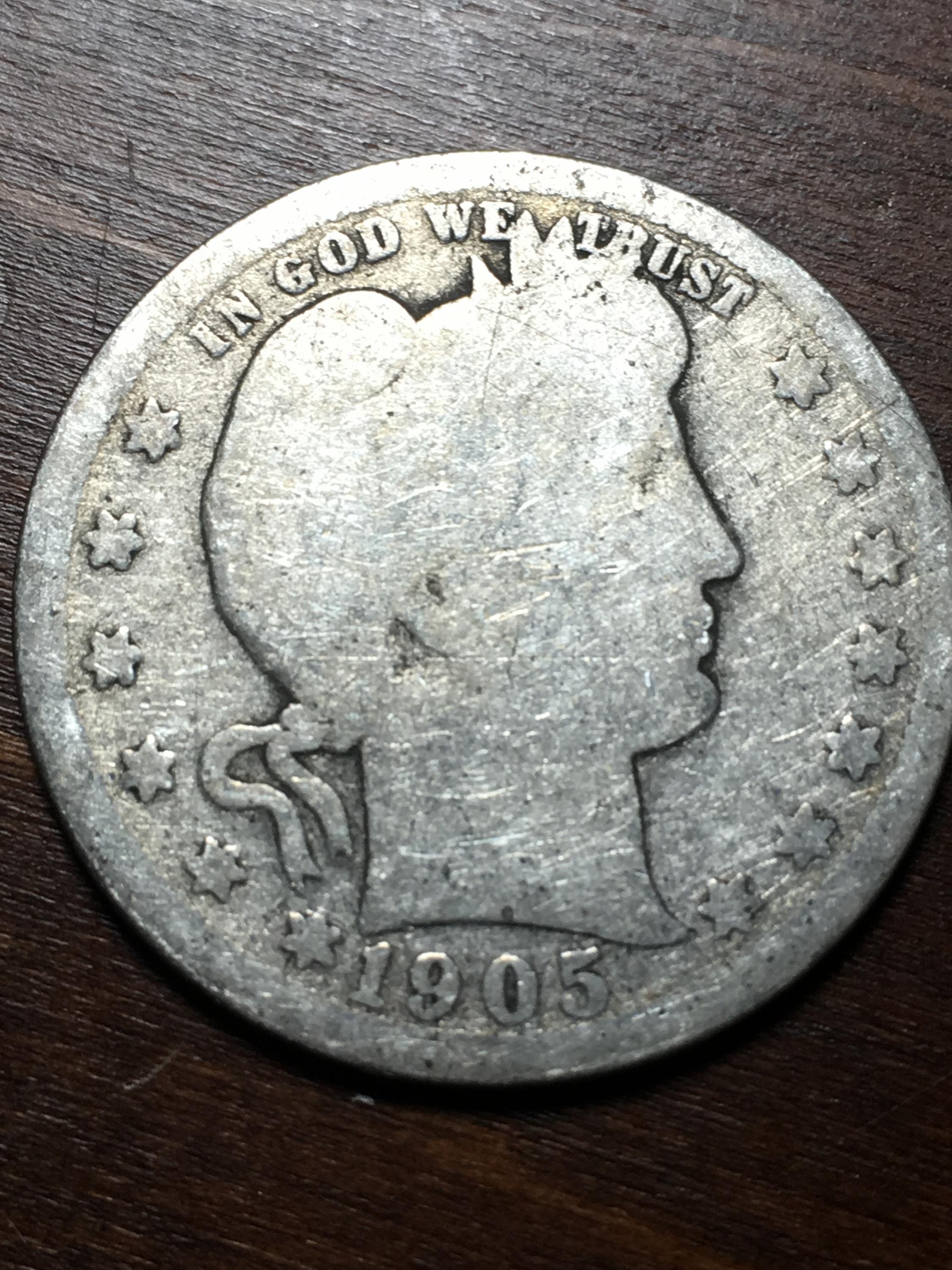 1905 Barber Quarter Item 1018348 For Sale Buy Now Online Item 281228