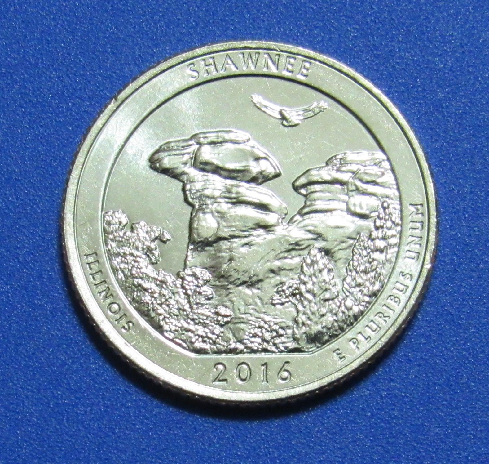 2016-D Denver Mint America The Beautiful Shawnee Quarter BU