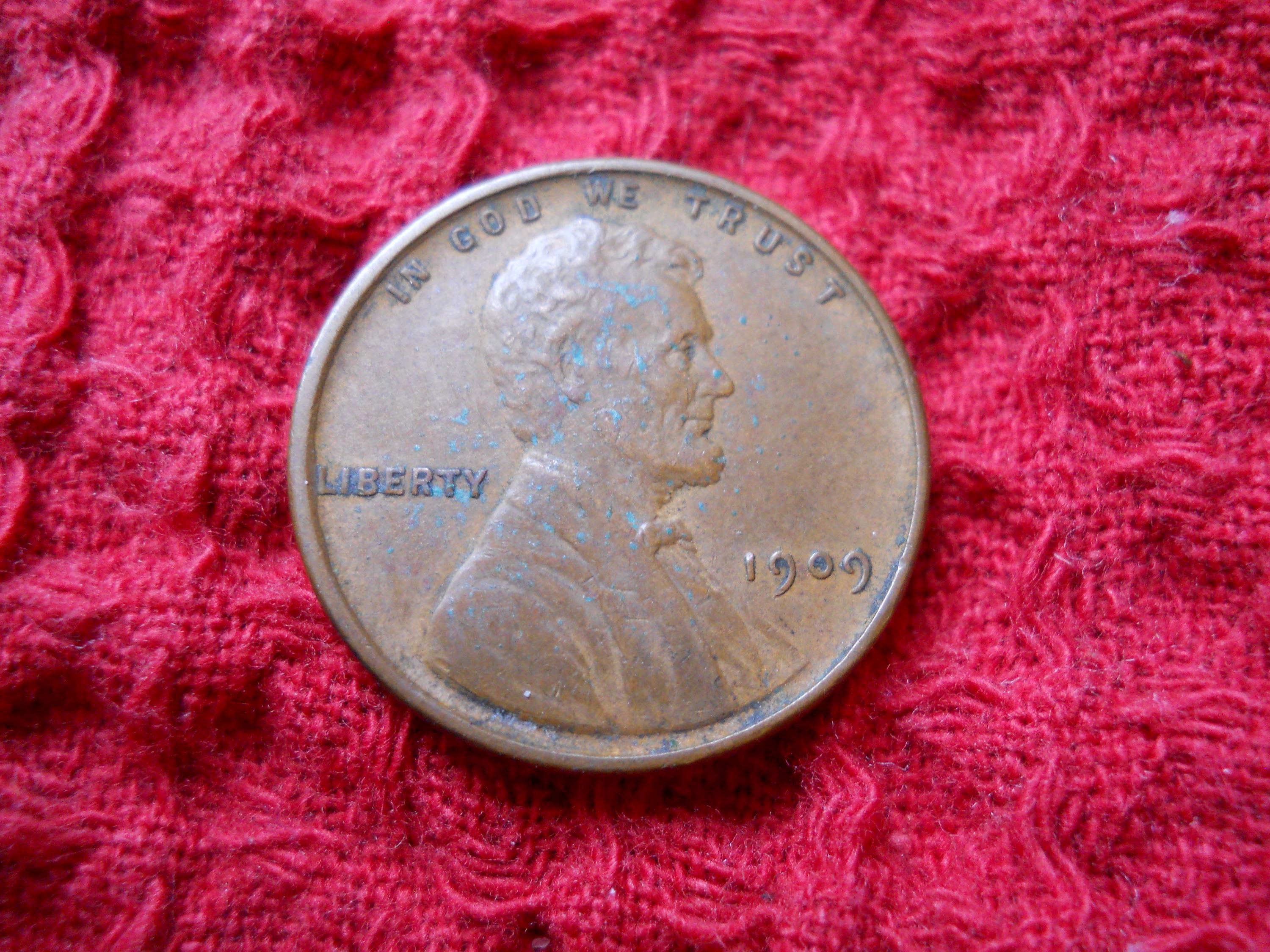 Lincoln Cent 1909-P Fine
