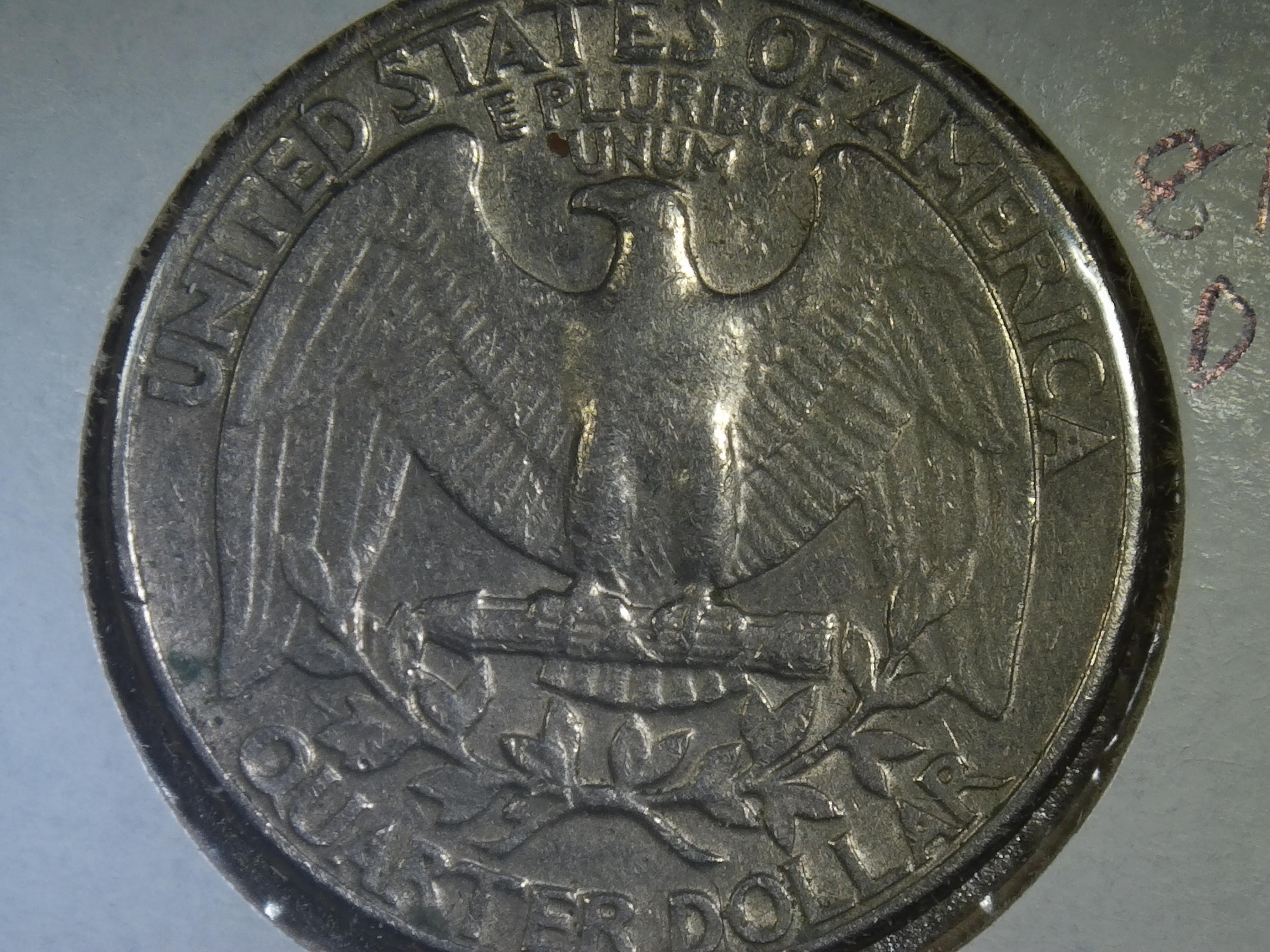 1981 D Washington Quarter RPM Error - For Sale, Buy Now Online - Item
