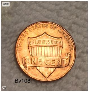 Download 2016 No Mint Mark, die break on shield error Lincoln penny - for sale, buy now online - Item #339778