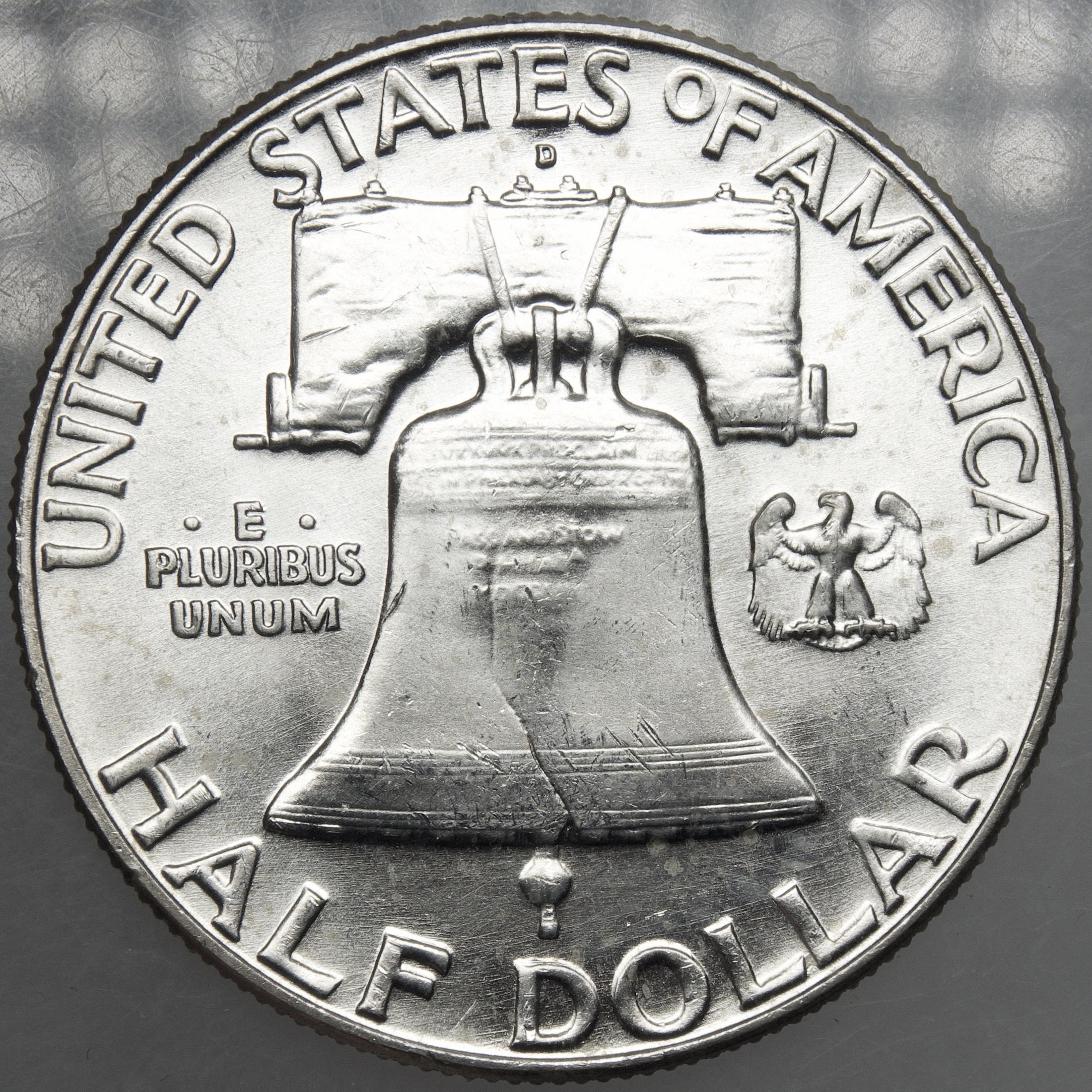 1962 D Franklin Half Dollar 7 MS64 For Sale, Buy Now Online Item