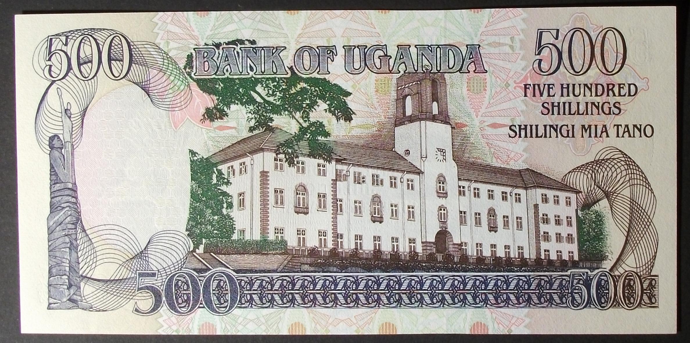 Uganda P35a 500 Shillings UNC64 For Sale Buy Now Online Item 416045