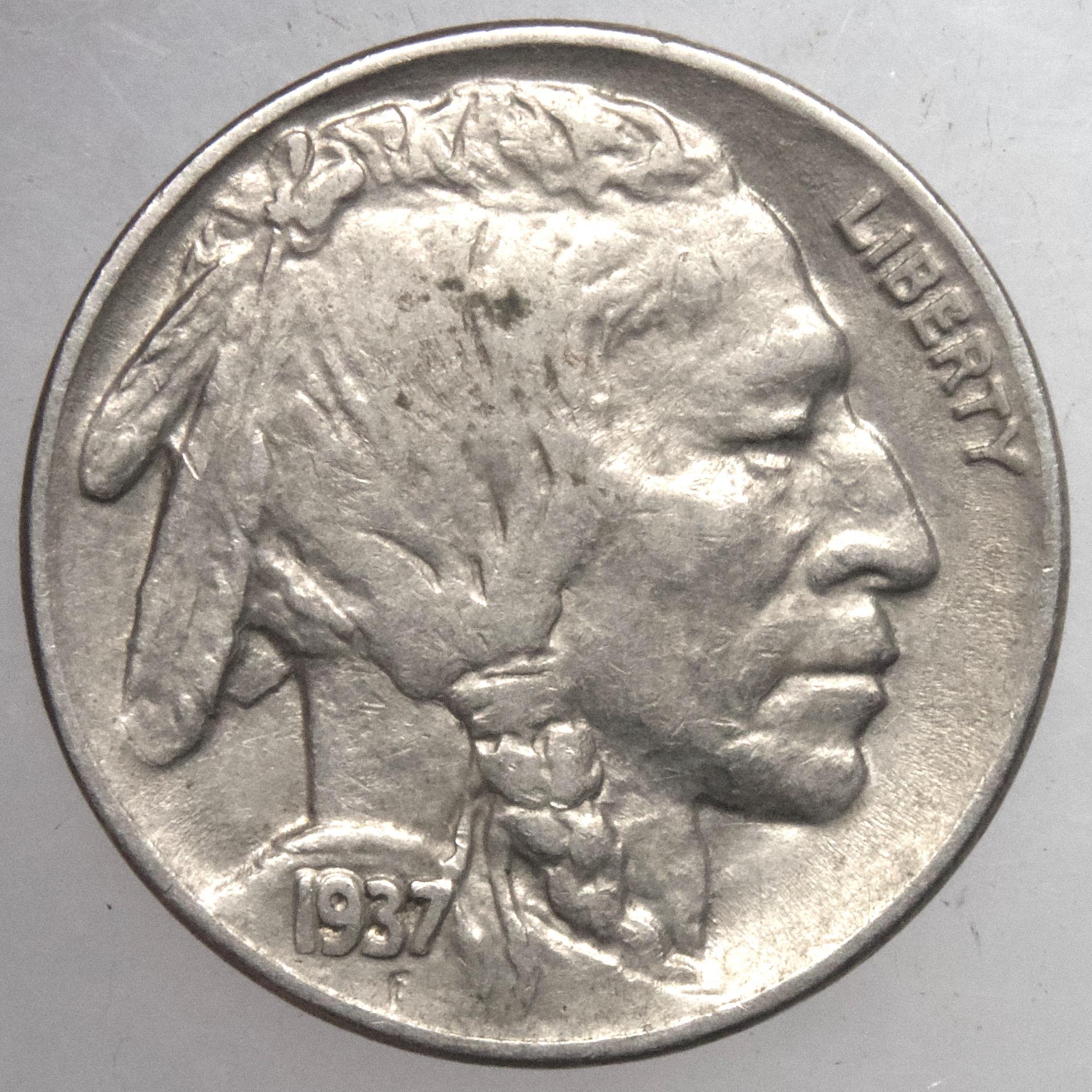 1937 P Buffalo Nickel #10 - For Sale, Buy Now Online - Item #416852
