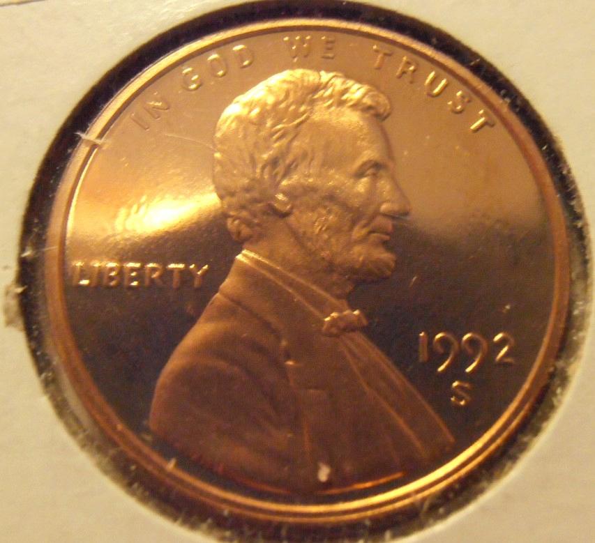 1992 S DCAM Lincoln Cent, (1992S DCAM-2) - For Sale, Buy Now Online