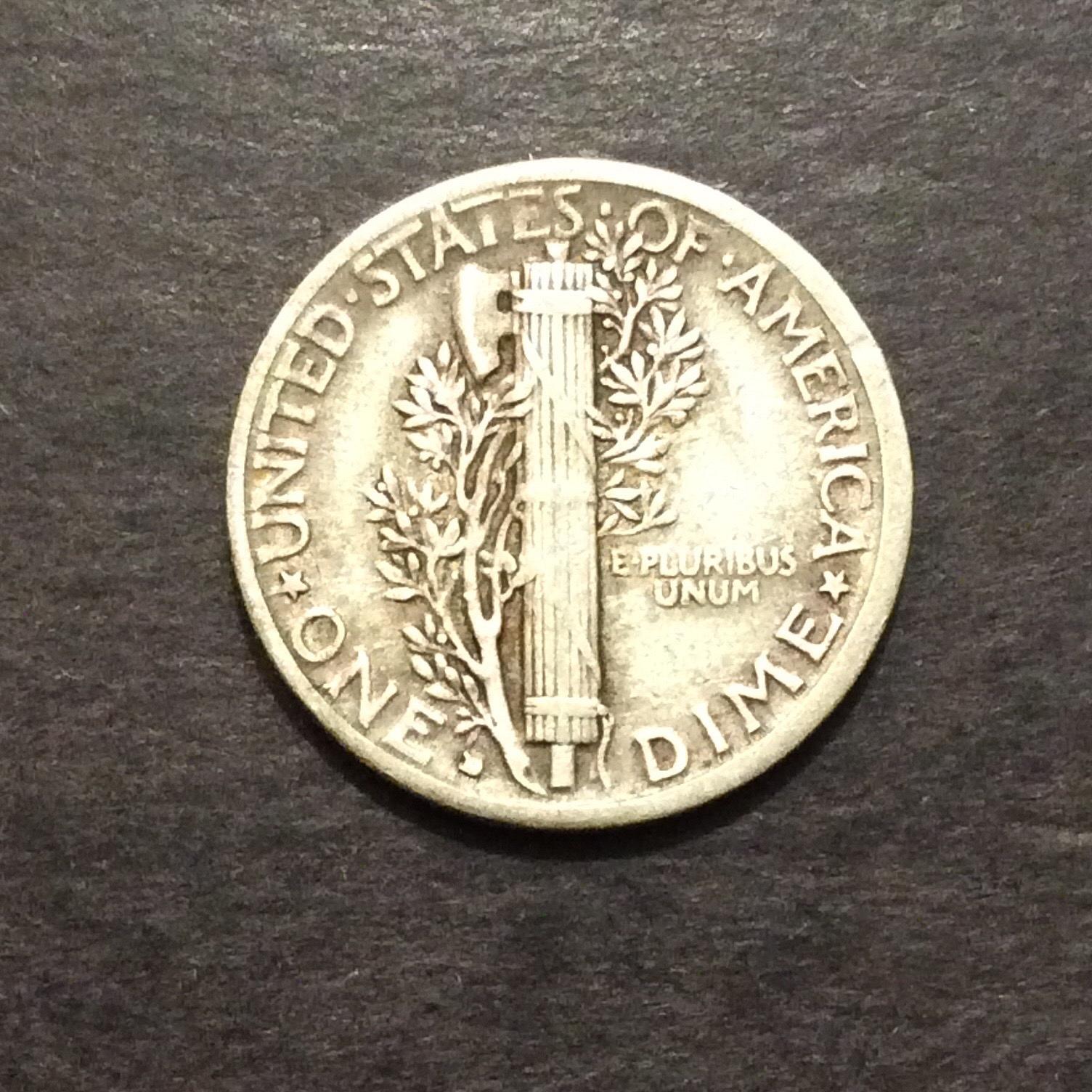 1934 D/D Mercury Dime, FS501 variety For Sale, Buy Now Online Item