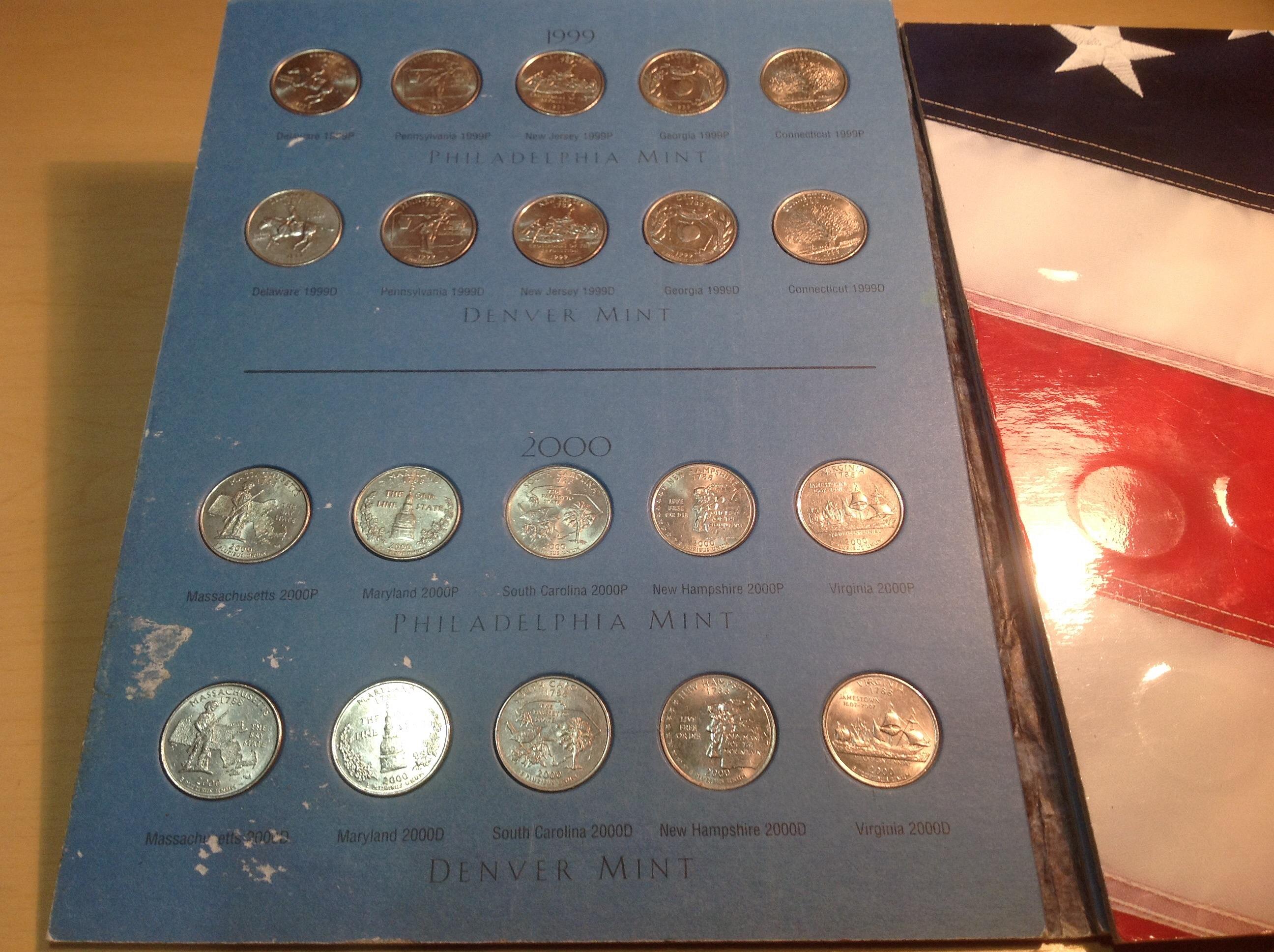 Washington Quarters State Collection Volume 1 For Sale, Buy Now