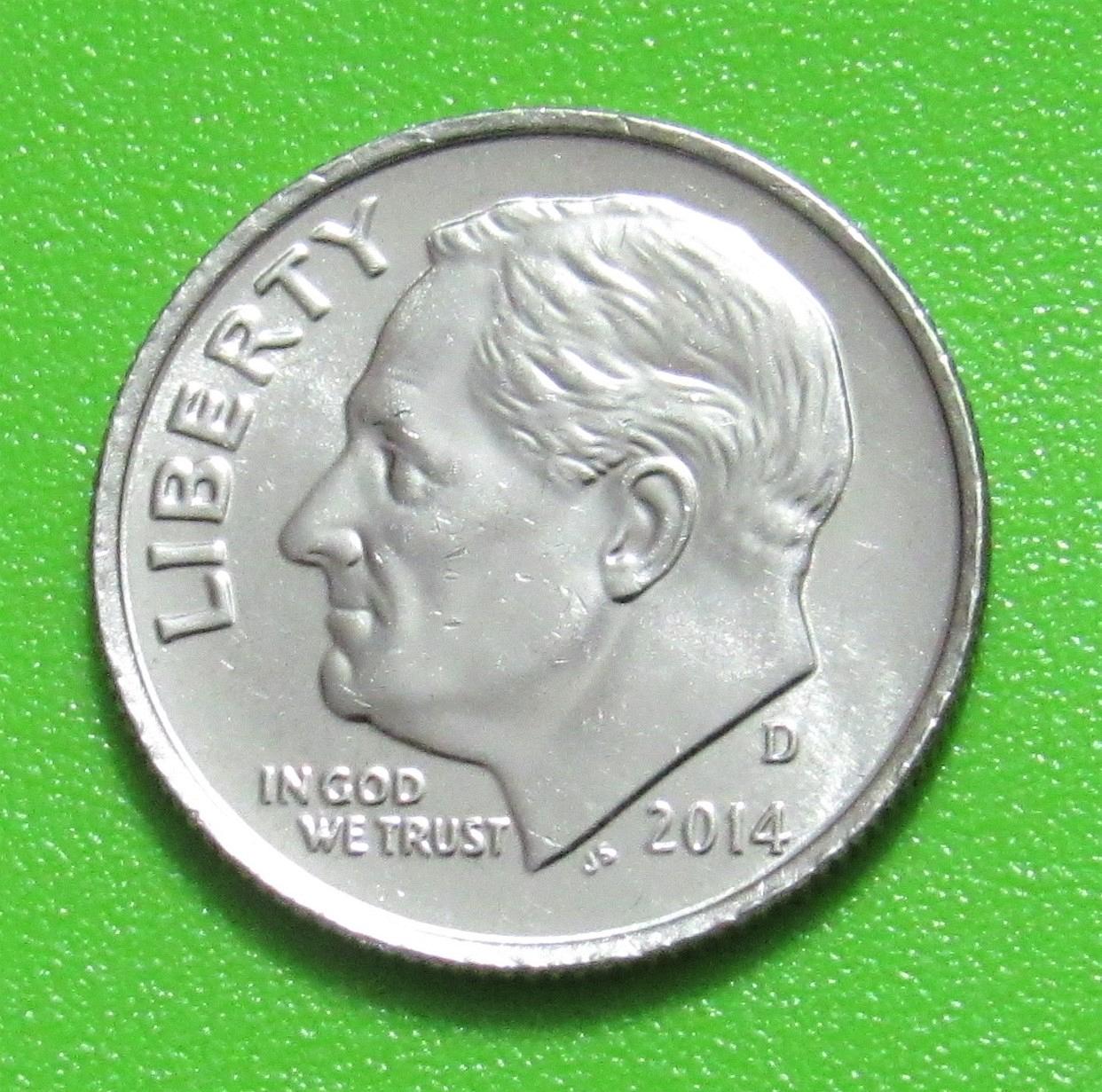 14 D 10 Cents Roosevelt Dime For Sale Buy Now Online Item