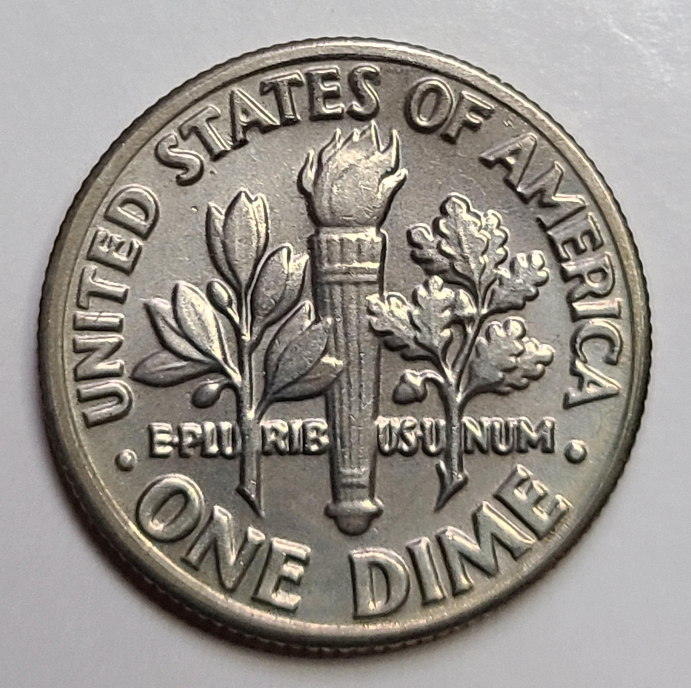 1984-D Roosevelt Dime MS-66 (GEM+) Nice Sunset Obverse Tone! - For