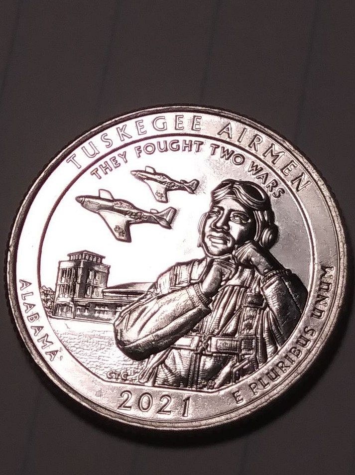 2021D Tuskegee Airmen Quarter, Brilliant Uncirculated (CO199) For