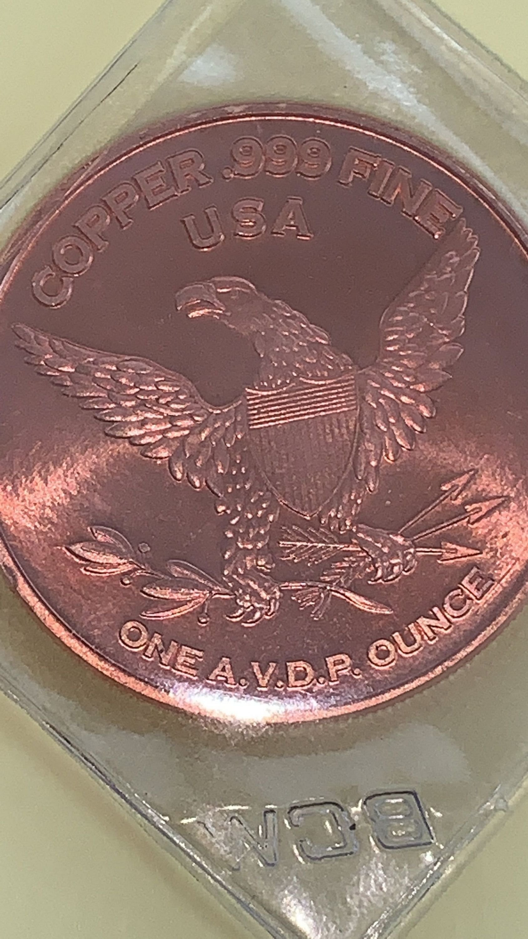 Lot Of 100 – 1 Oz Copper Rounds – Prospector Design, .999 Fine Copper, DBMetals