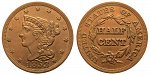 Braided Hair Half Cents
